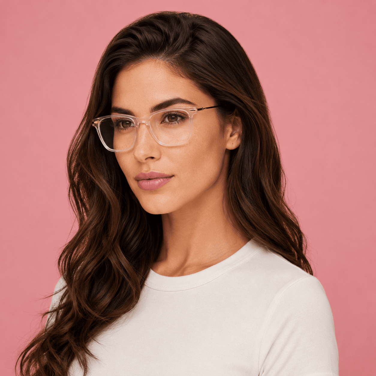 Champagne Square Frames for Women