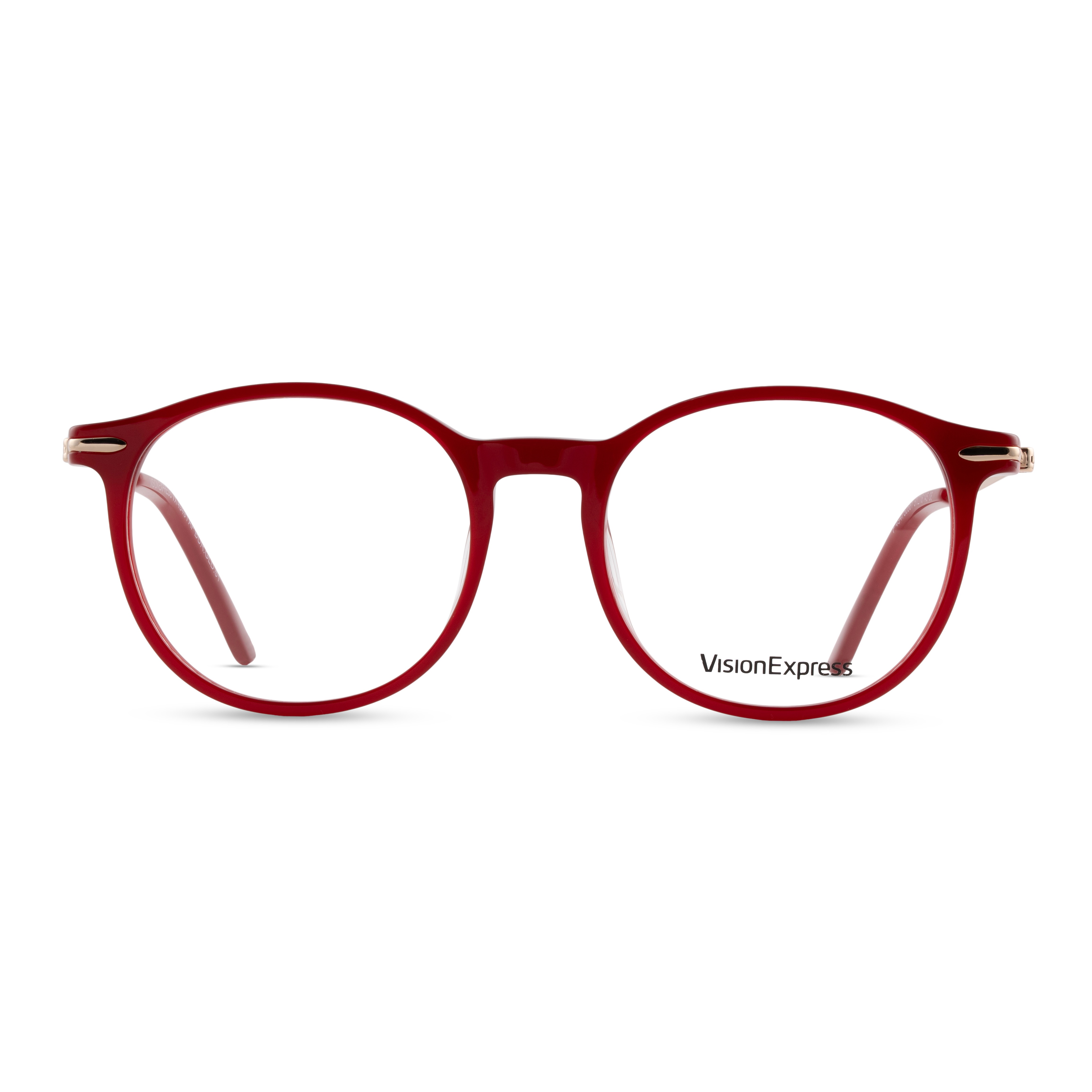 Burgundy Round Frames for Women
