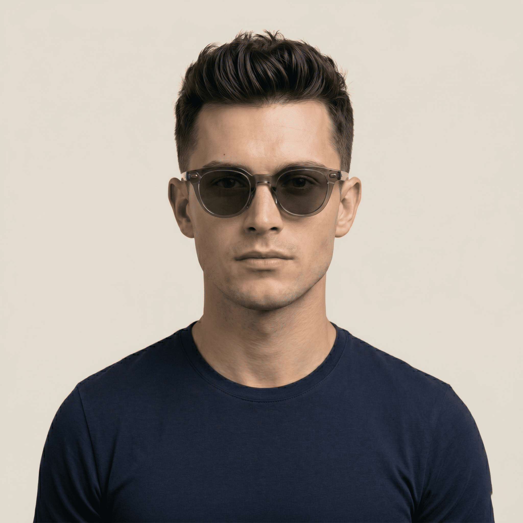 Grey Square Sunglasses for Men