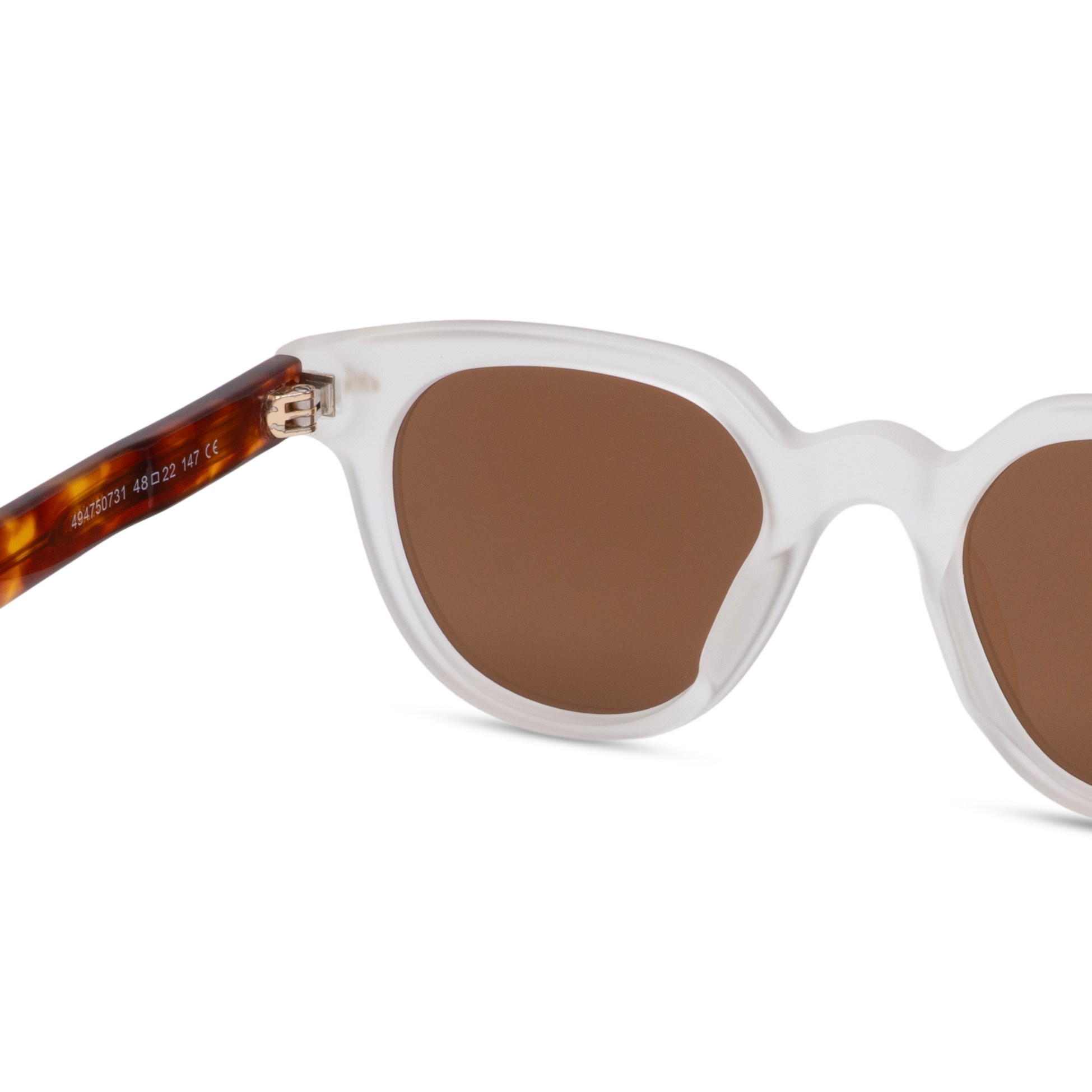 Clear Round Sunglasses for Men