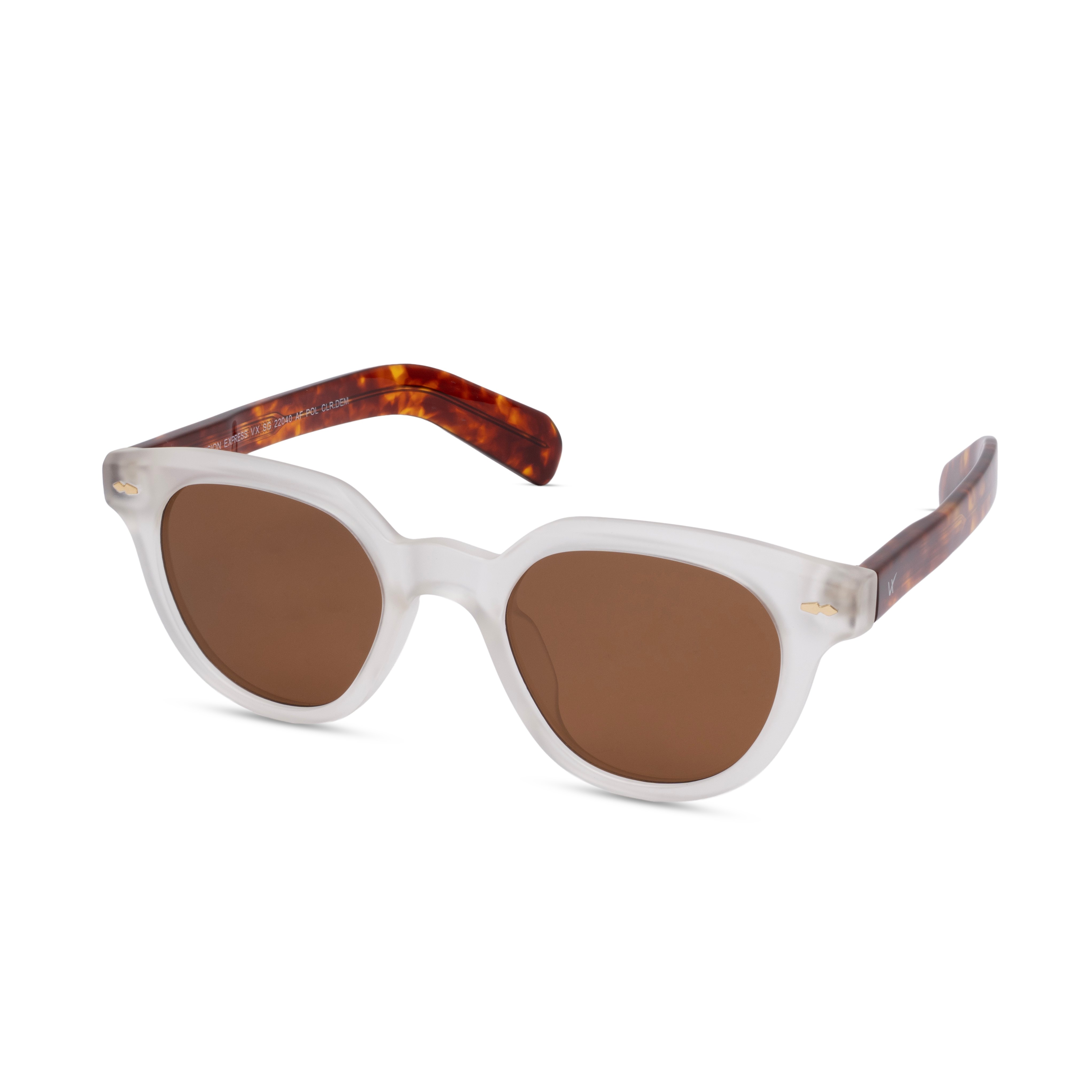 Clear Round Sunglasses for Men