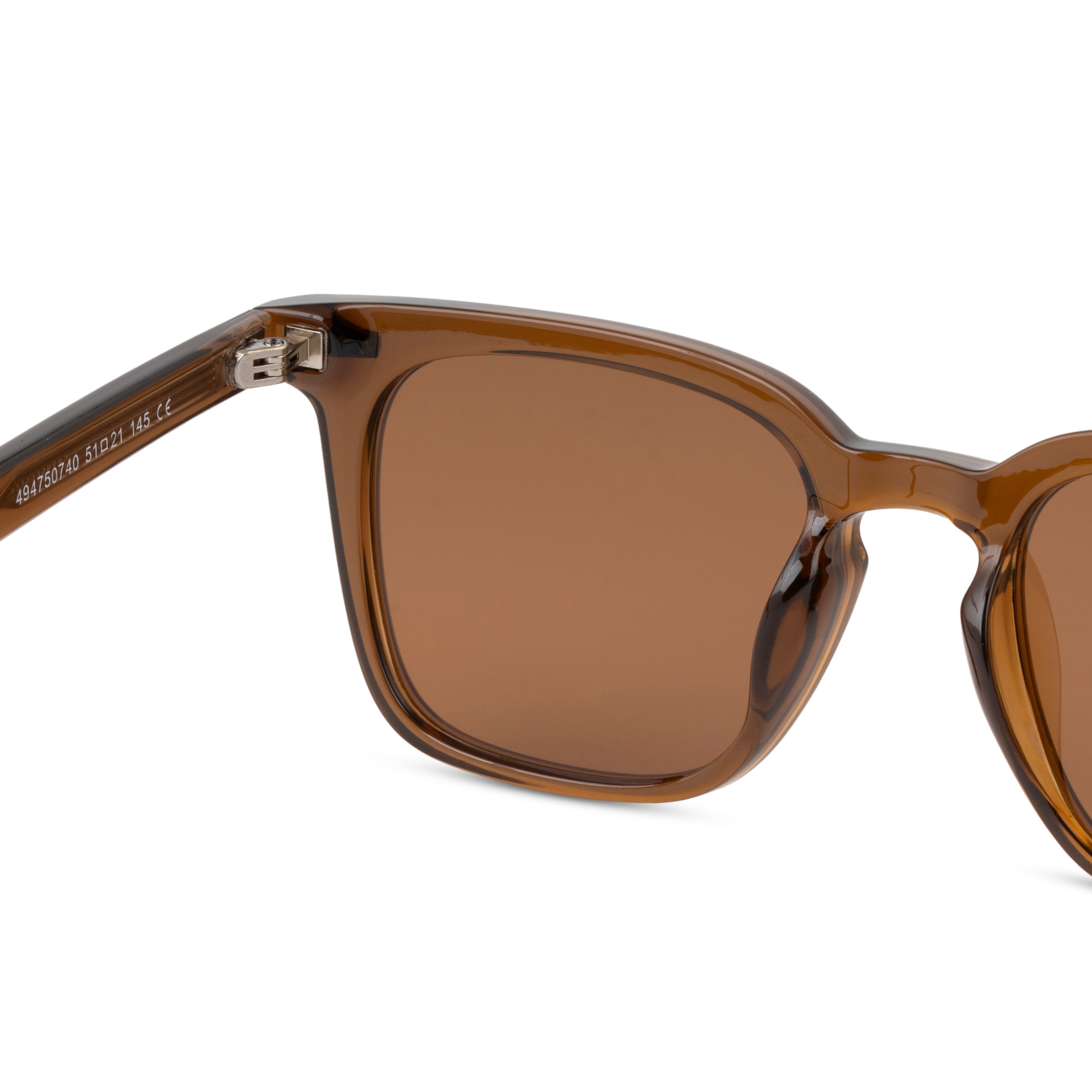 Brown Square Sunglasses for Men