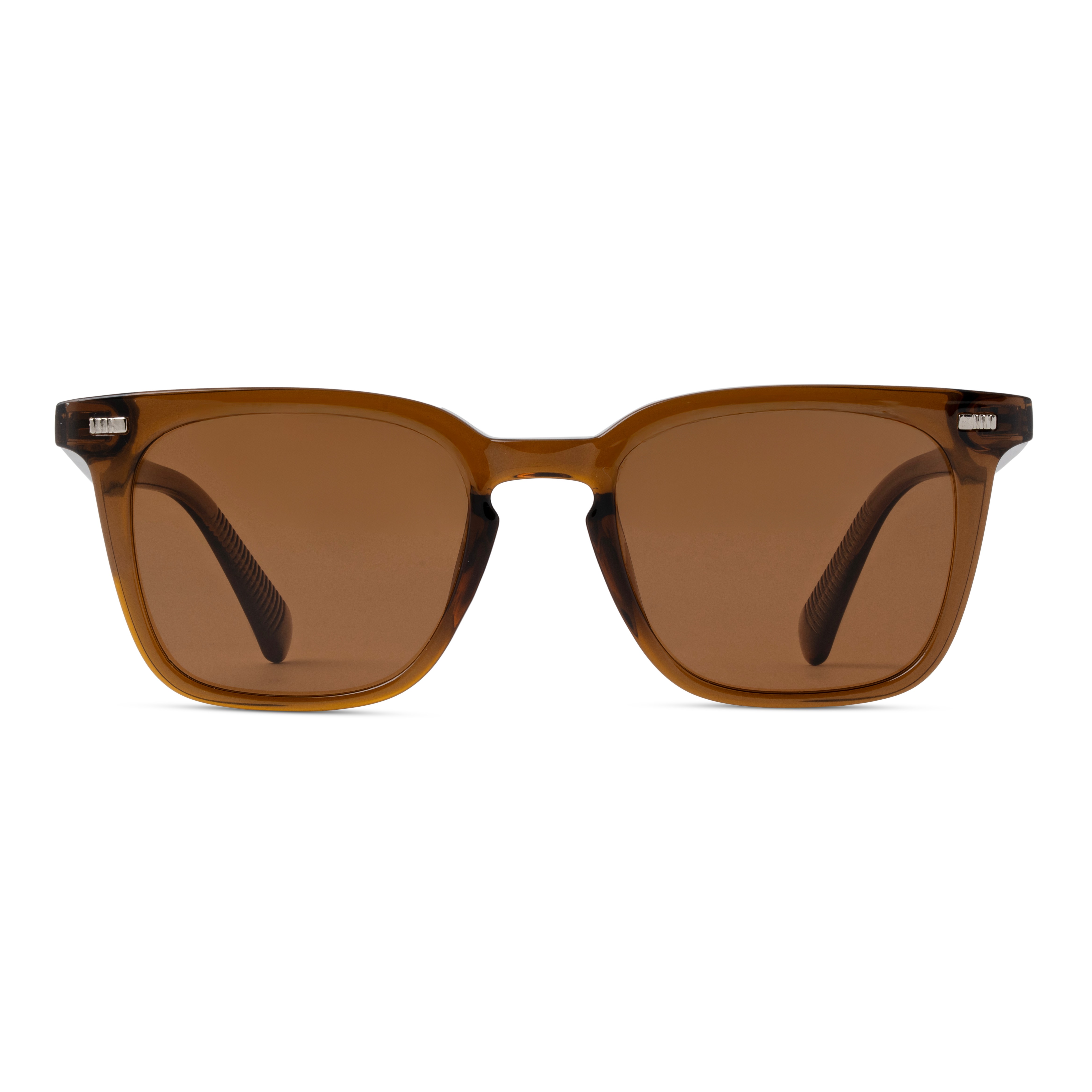 Brown Square Sunglasses for Men