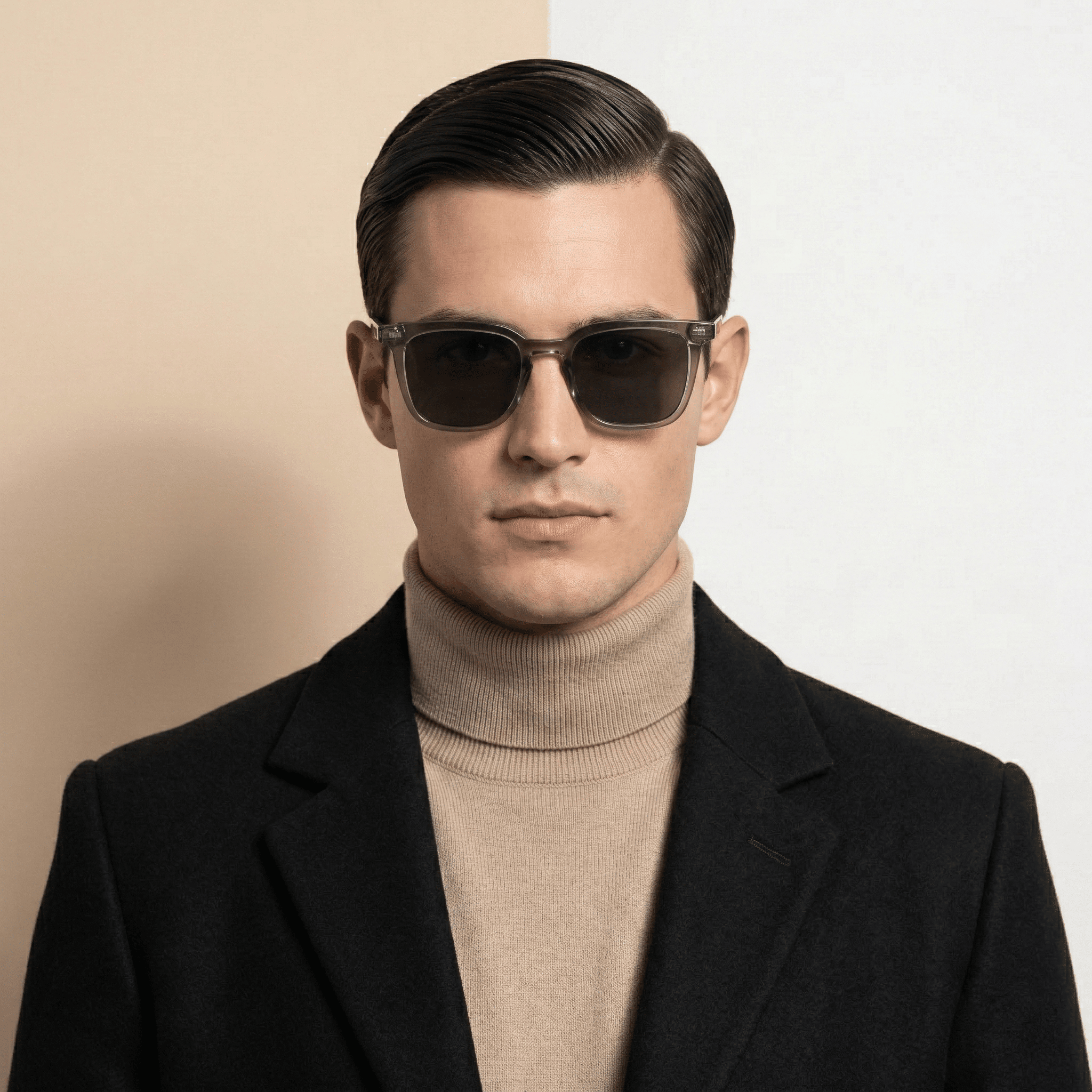 Grey Square Sunglasses for Men