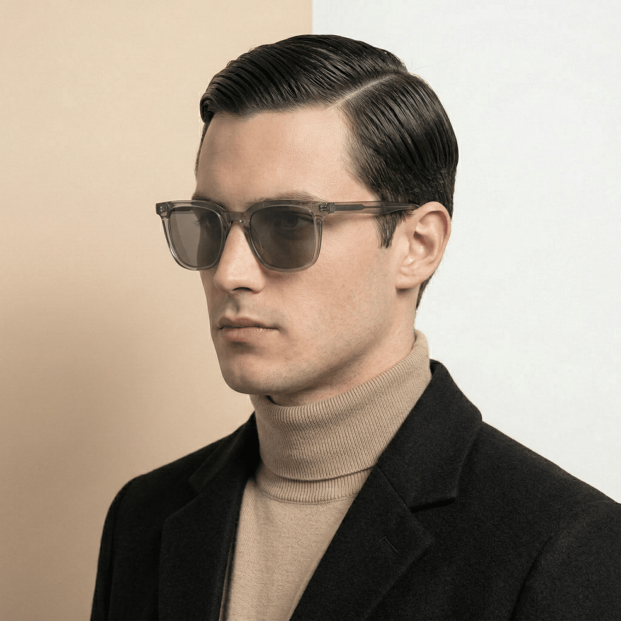 Grey Square Sunglasses for Men