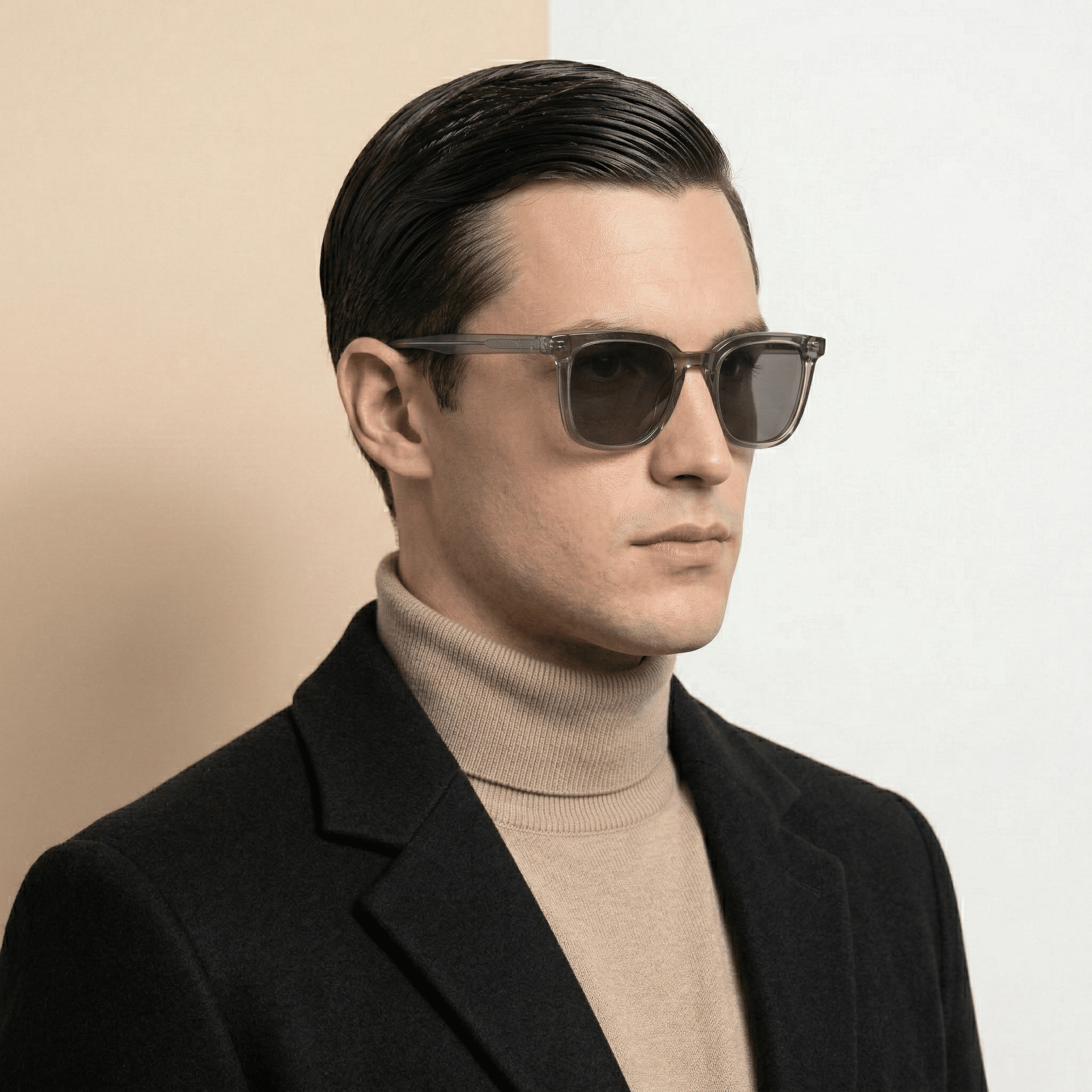 Grey Square Sunglasses for Men