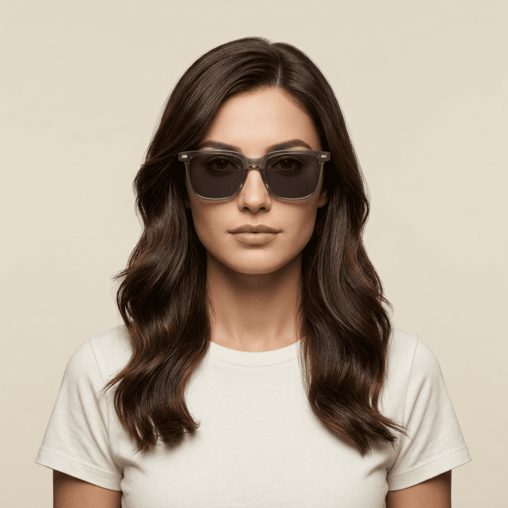 Blue Square Sunglasses for Unisex