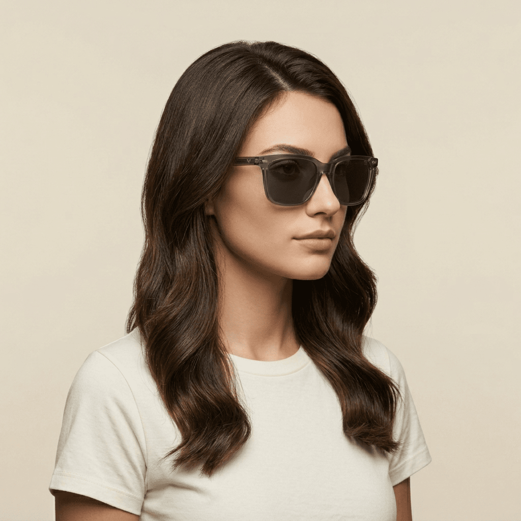Blue Square Sunglasses for Unisex