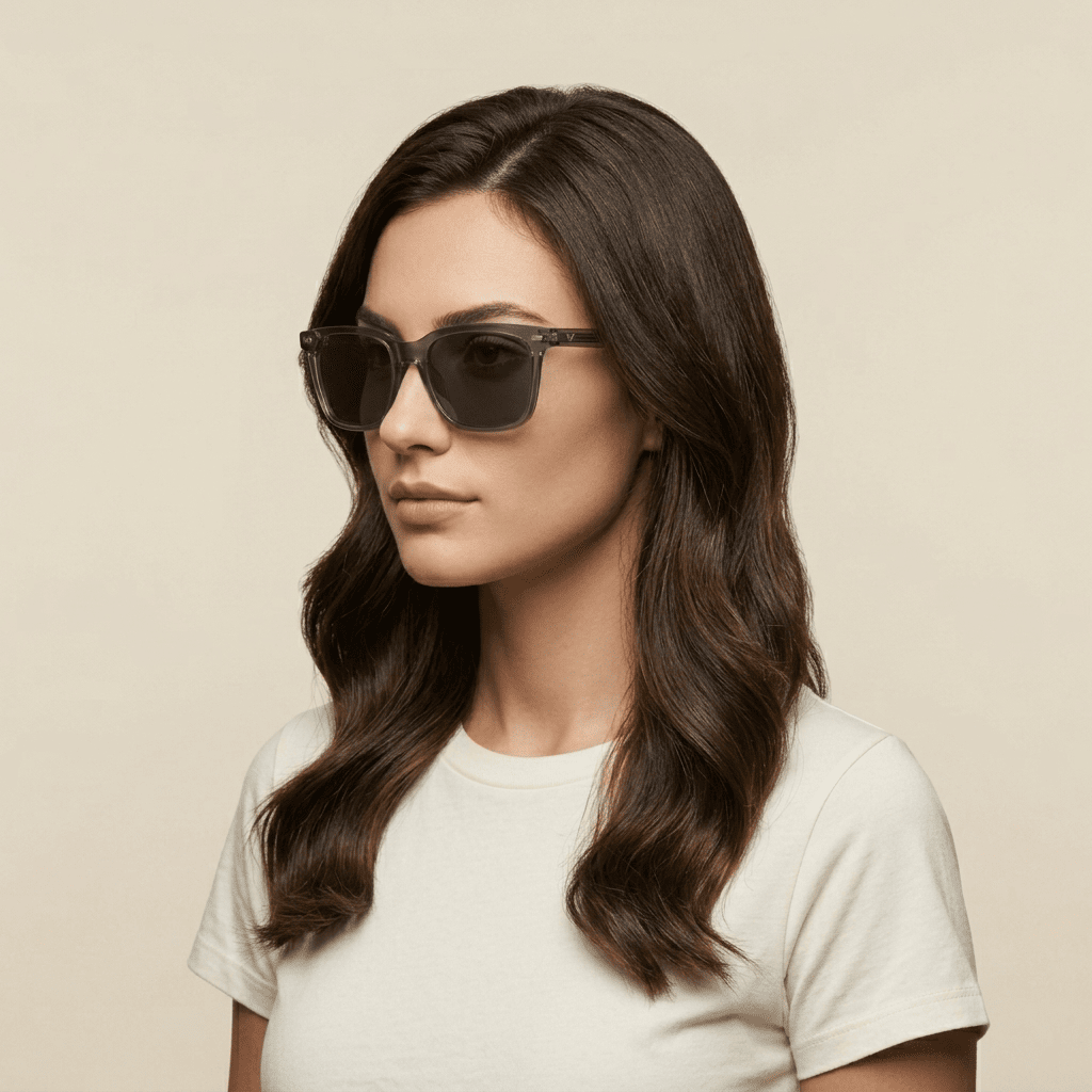 Blue Square Sunglasses for Unisex