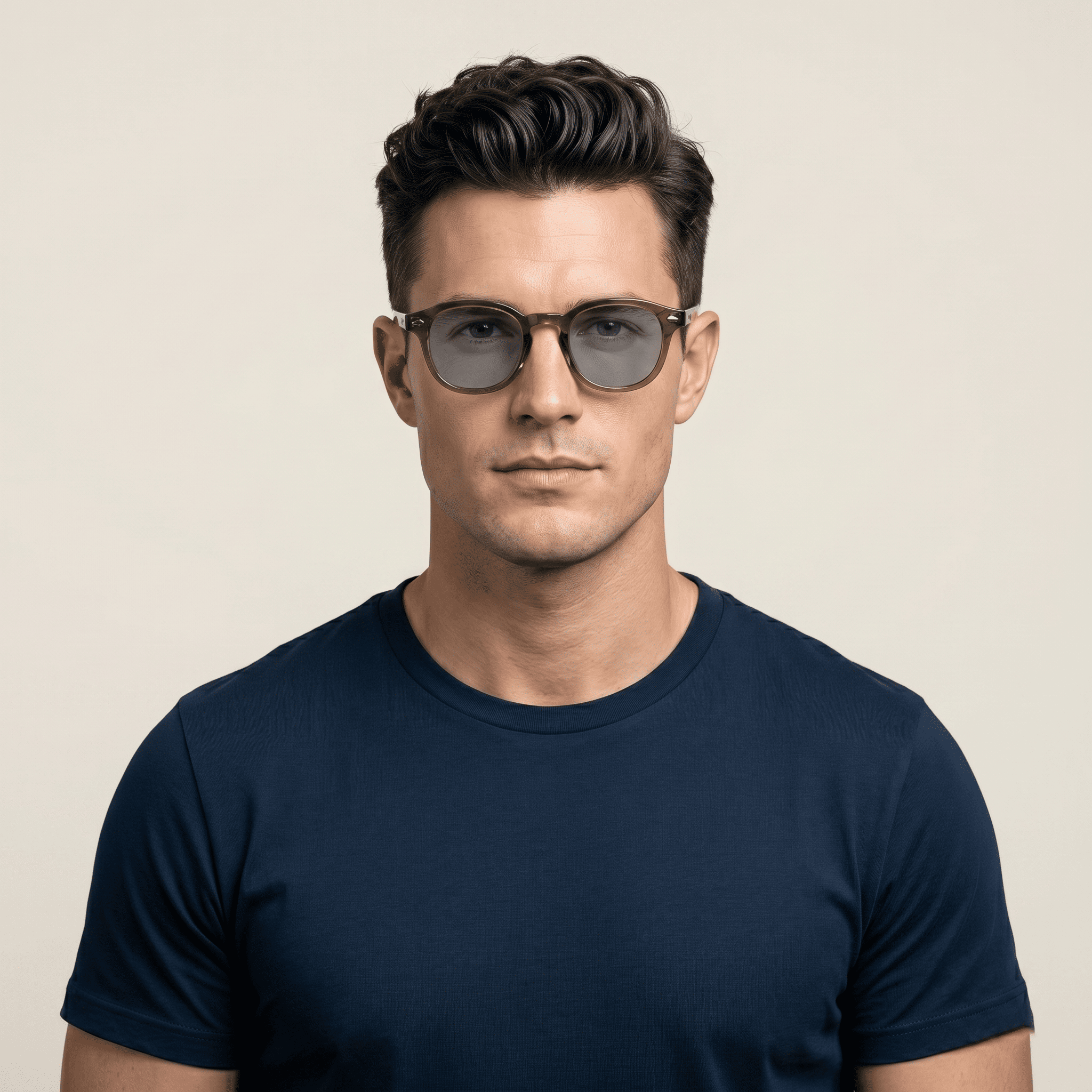 Green Square Sunglasses for Men