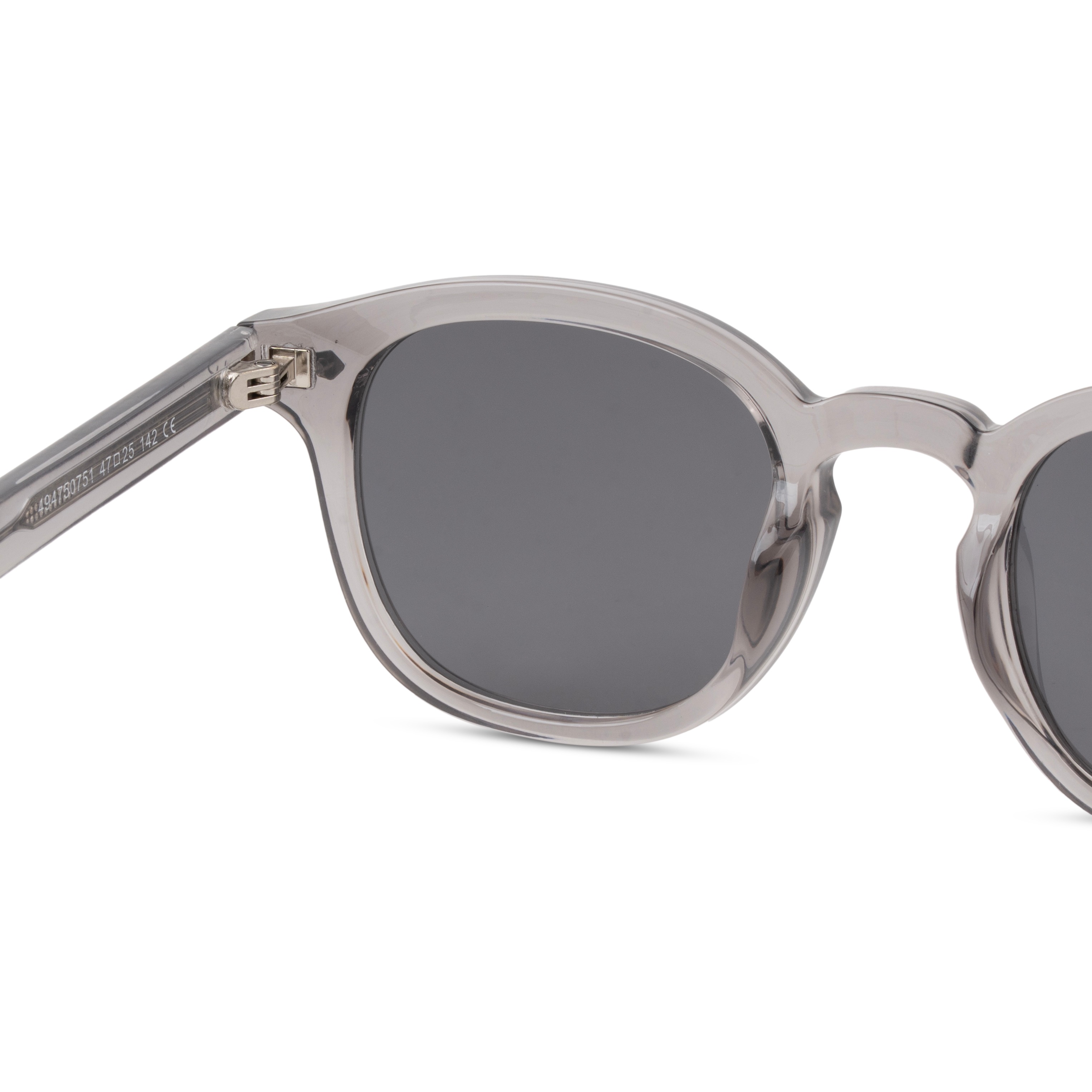 Grey Round Sunglasses for Men