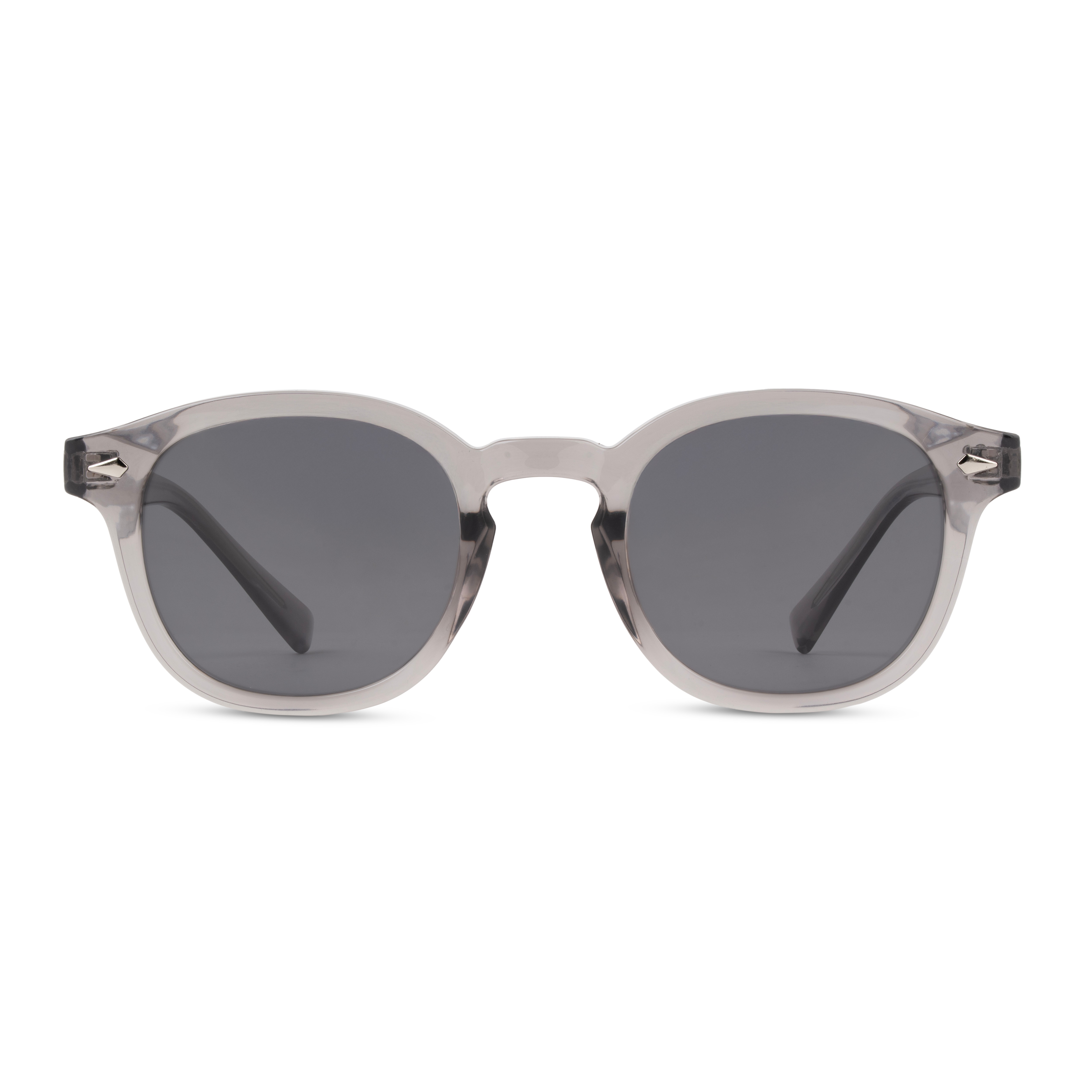 Grey Round Sunglasses for Men