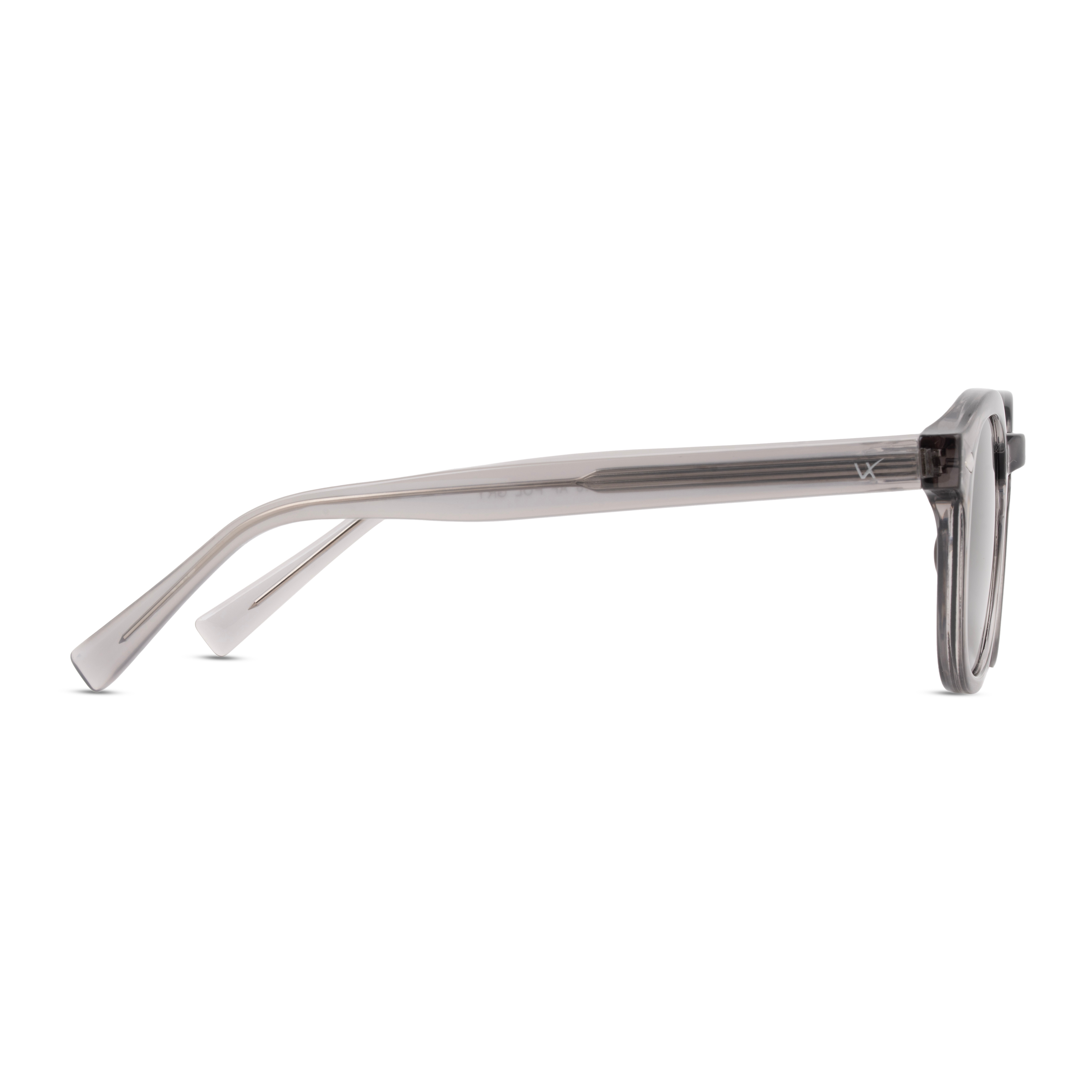 Grey Round Sunglasses for Men