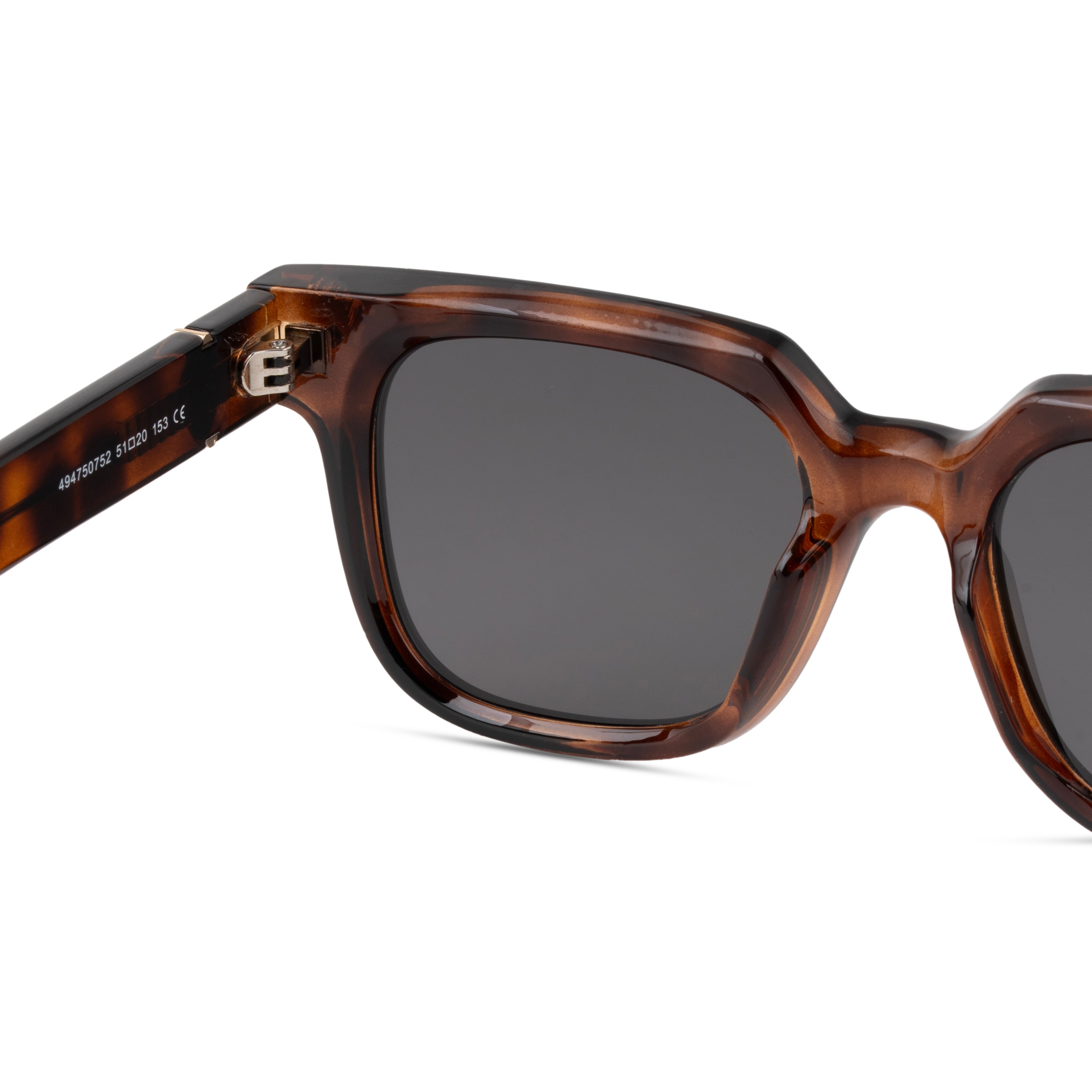 Brown Rectangle Sunglasses for Women