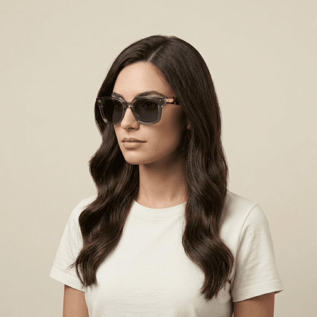Grey Square Sunglasses for Women