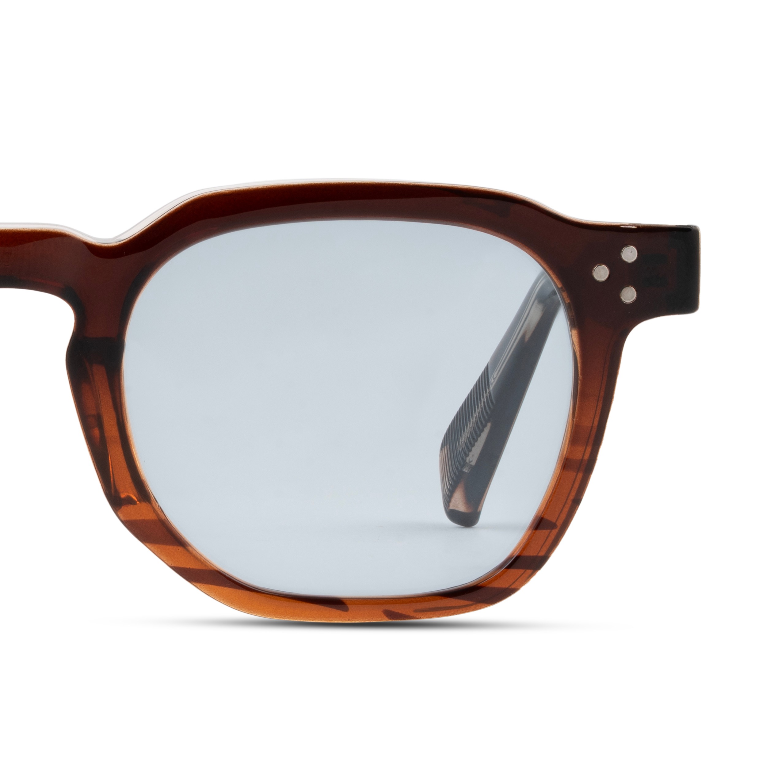 Brown Square Sunglasses for Men