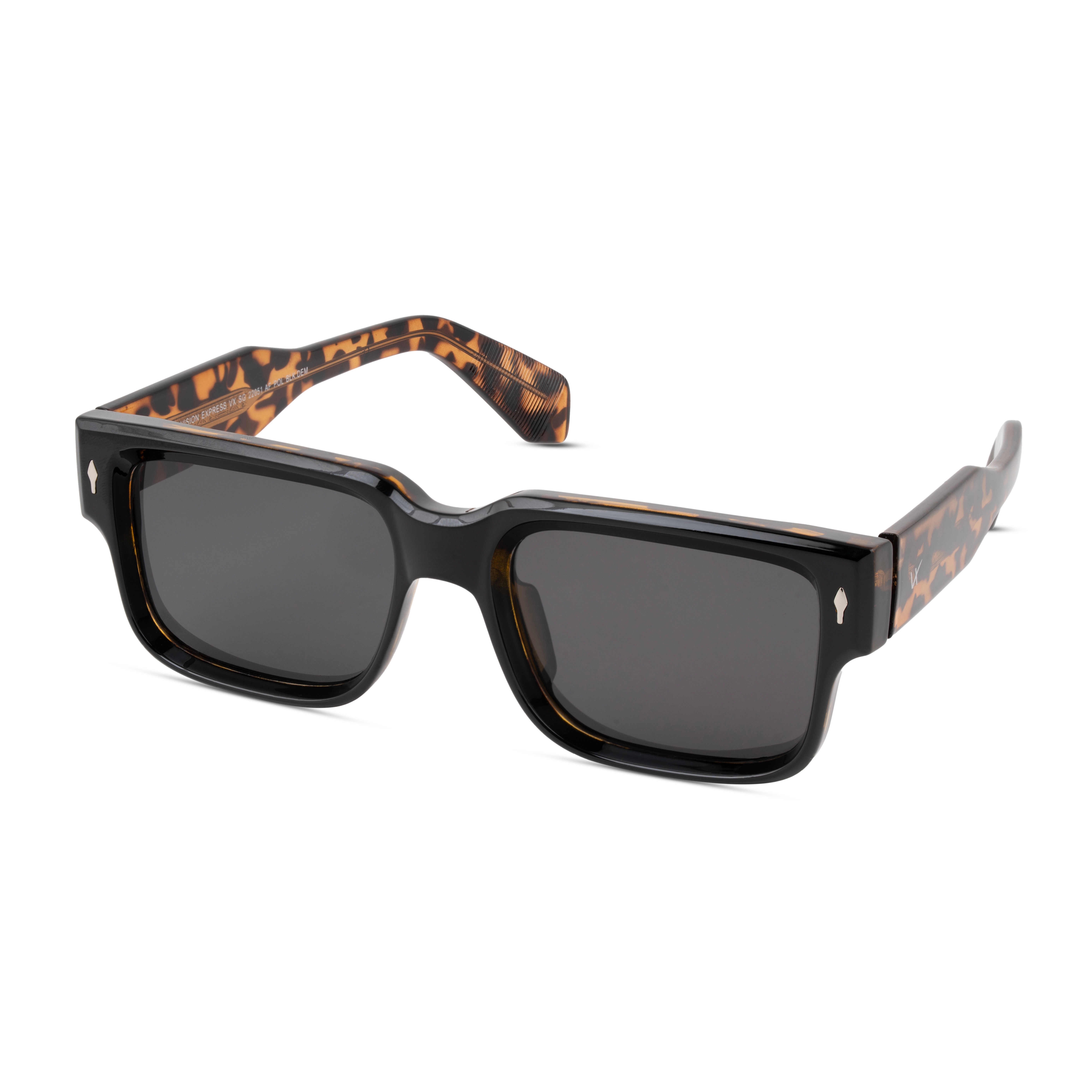 Black Square Sunglasses for Men