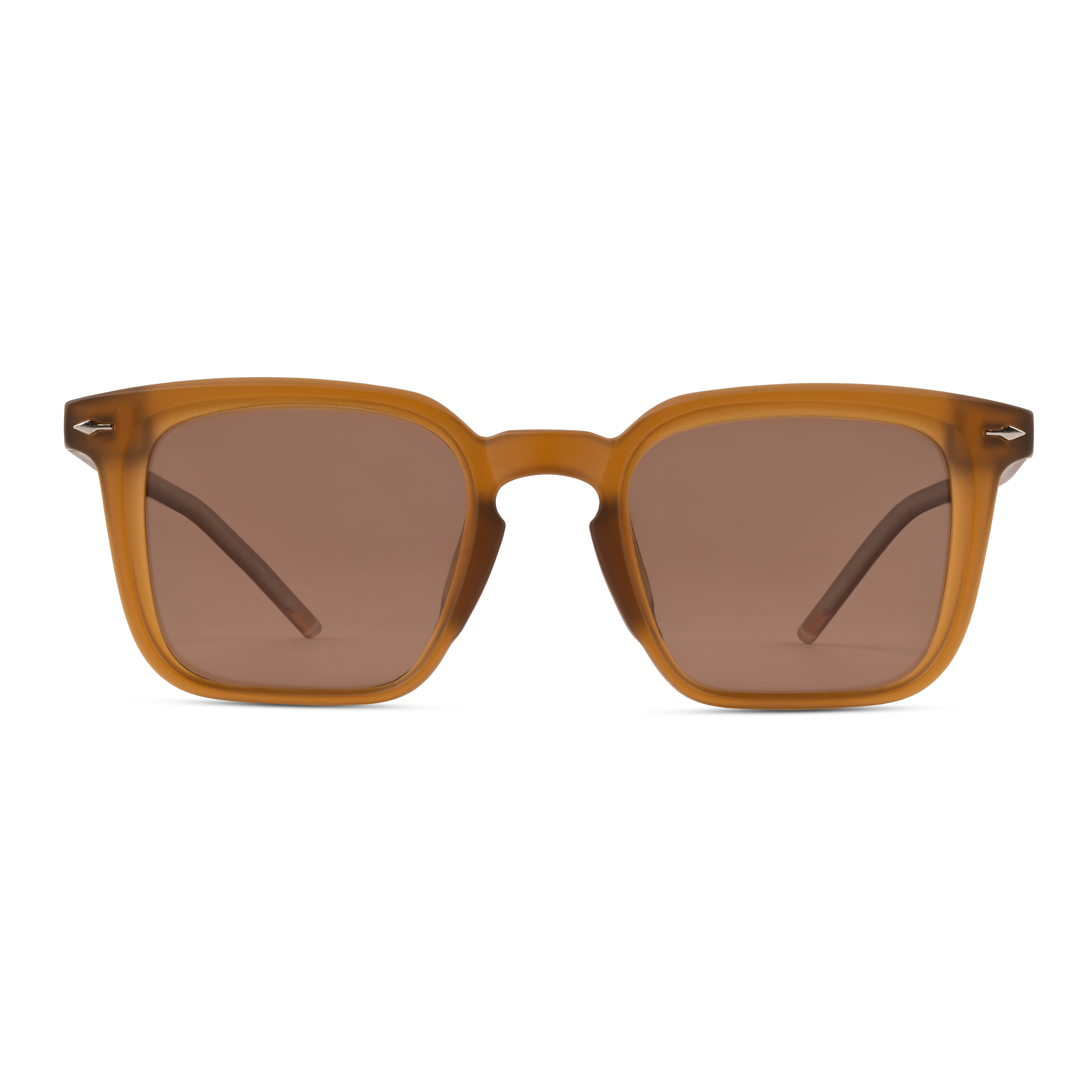 Brown Square Sunglasses for Men