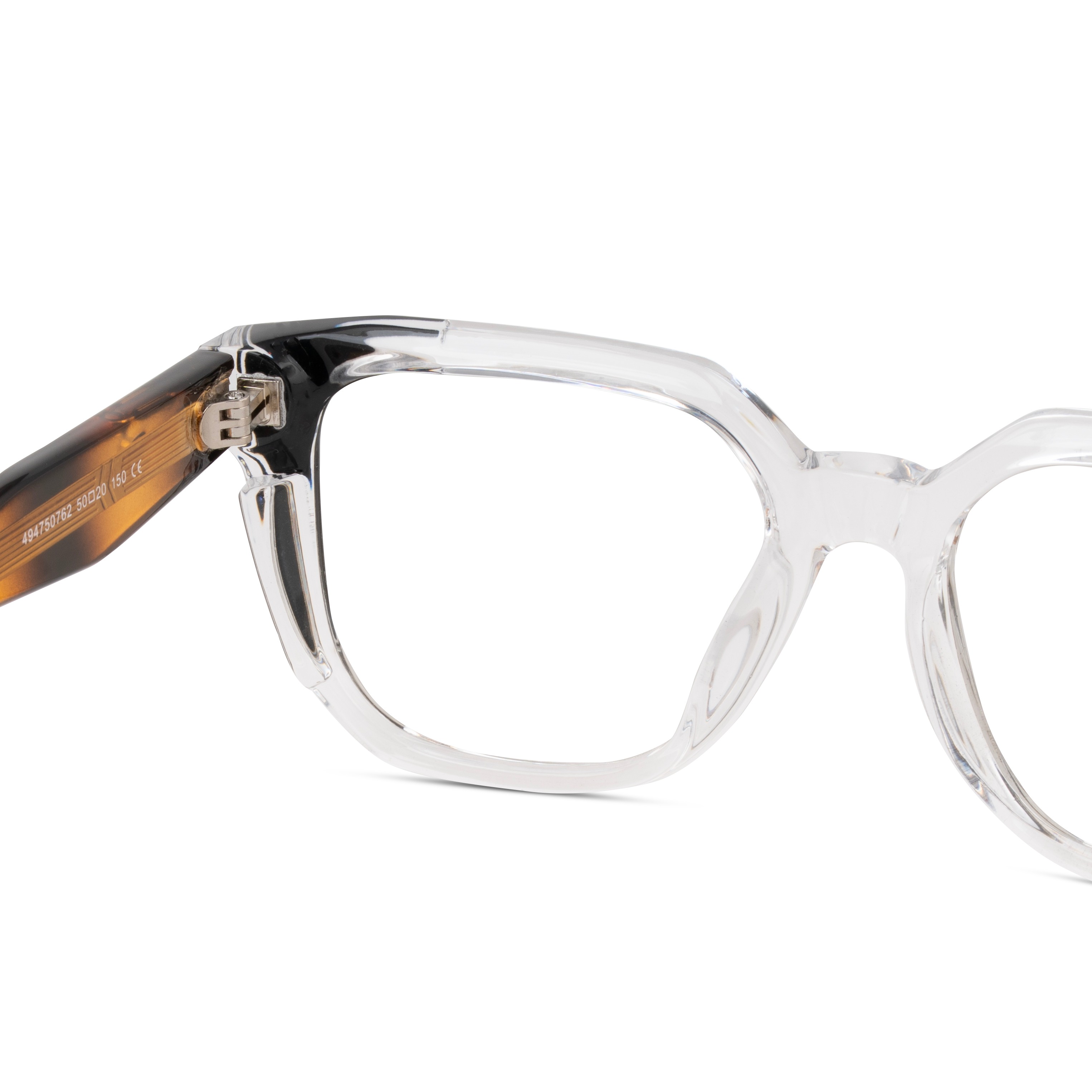 Clear Square Sunglasses for Men