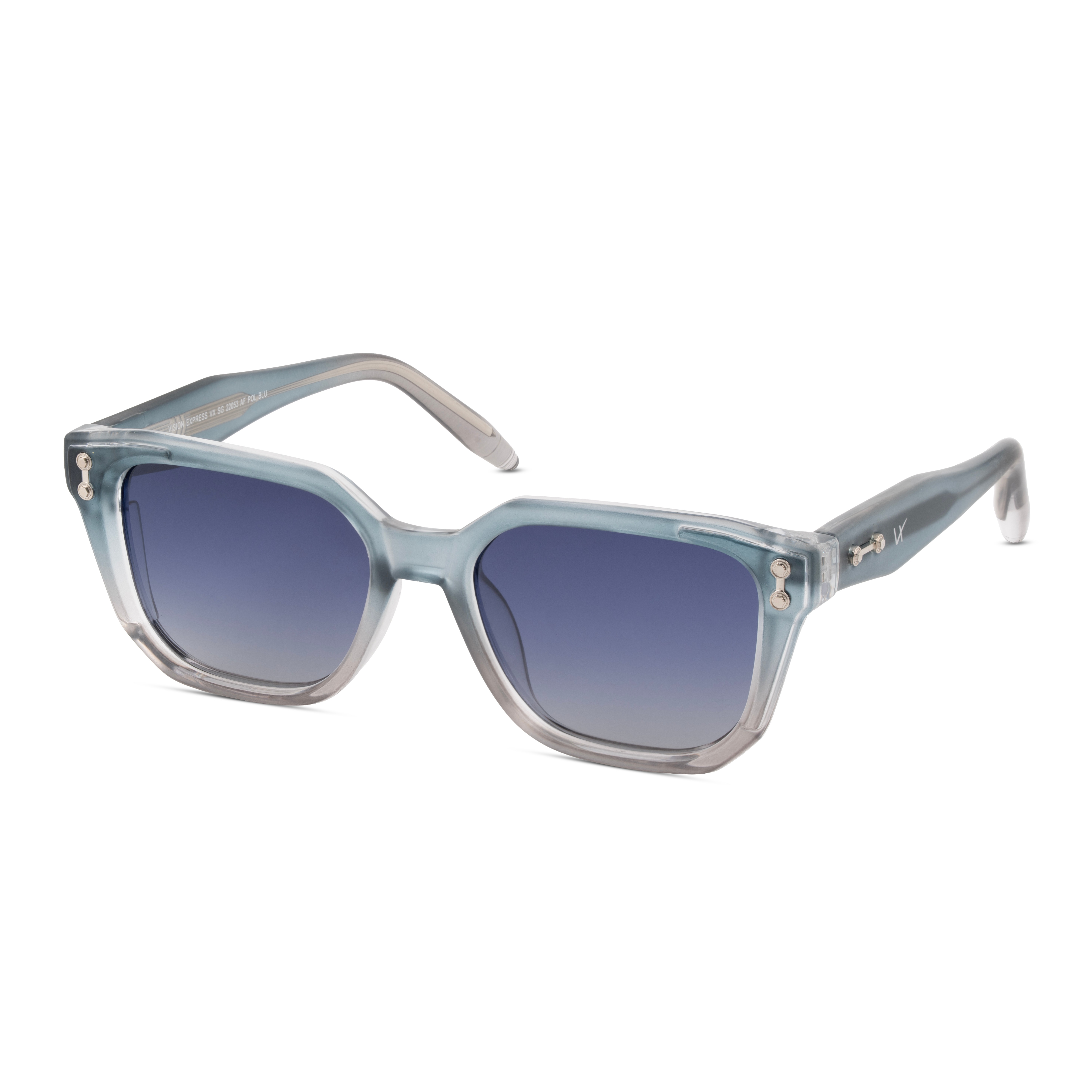 Blue Square Sunglasses for Men