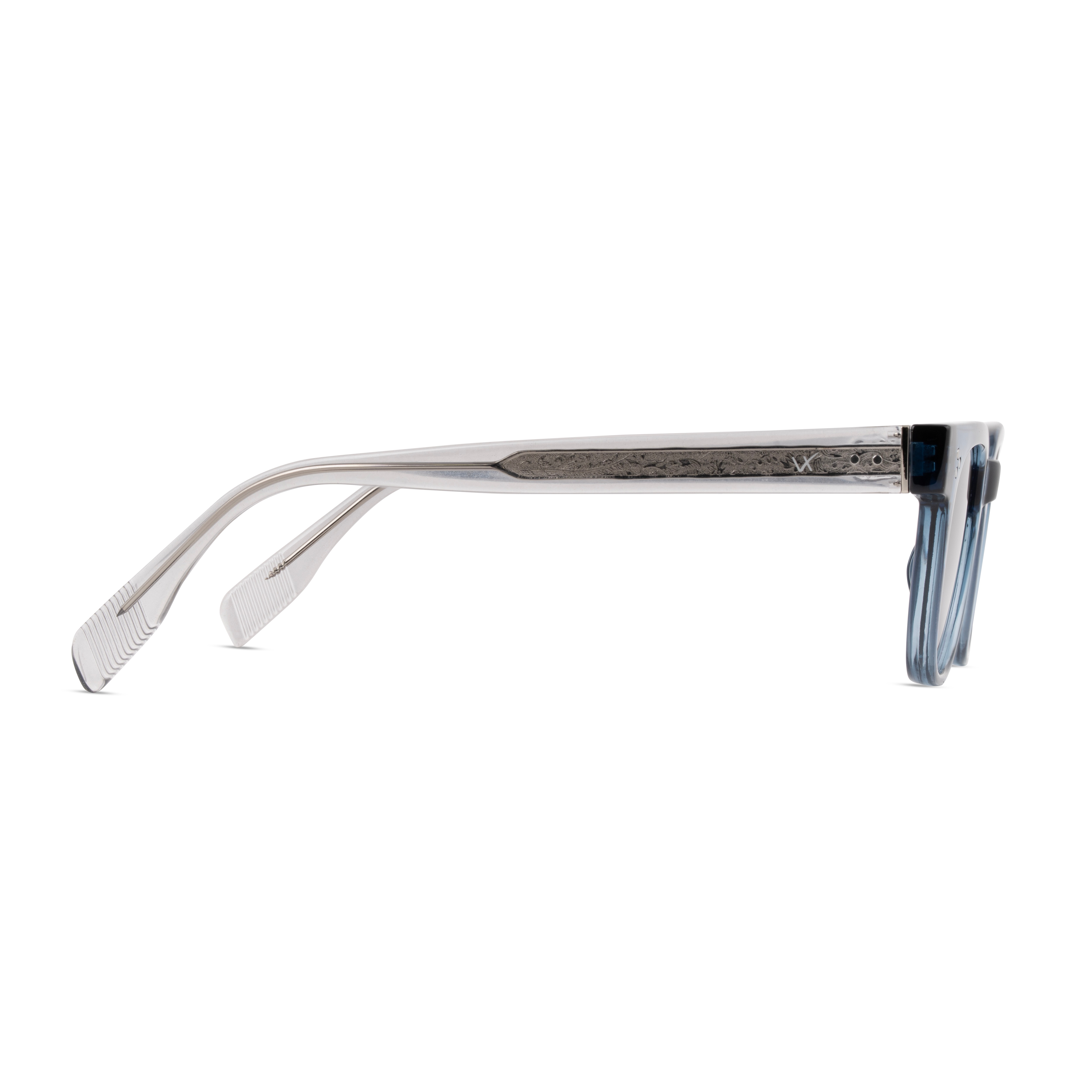 Blue Round Sunglasses for Men