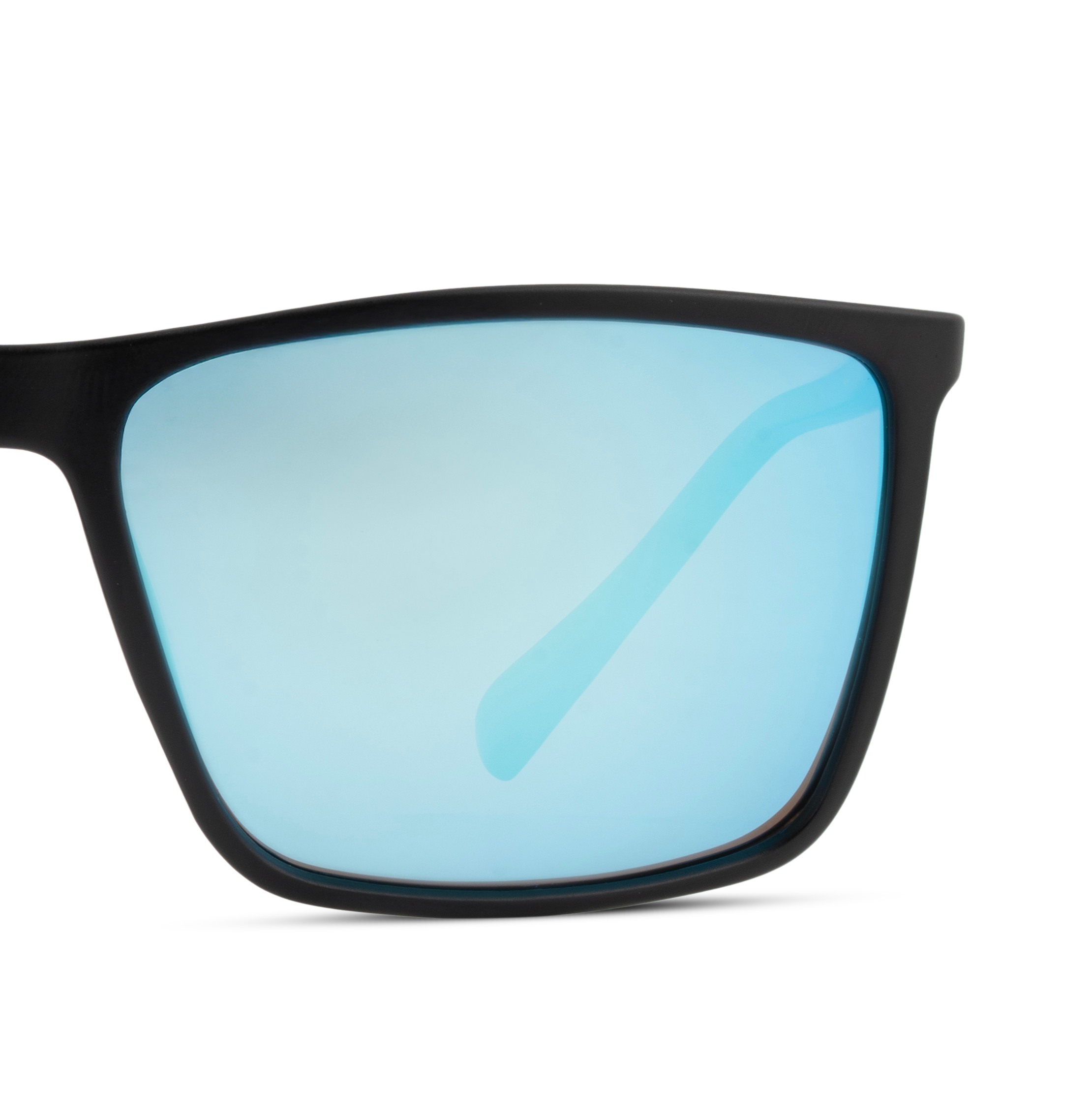 Black Square Sunglasses for Men