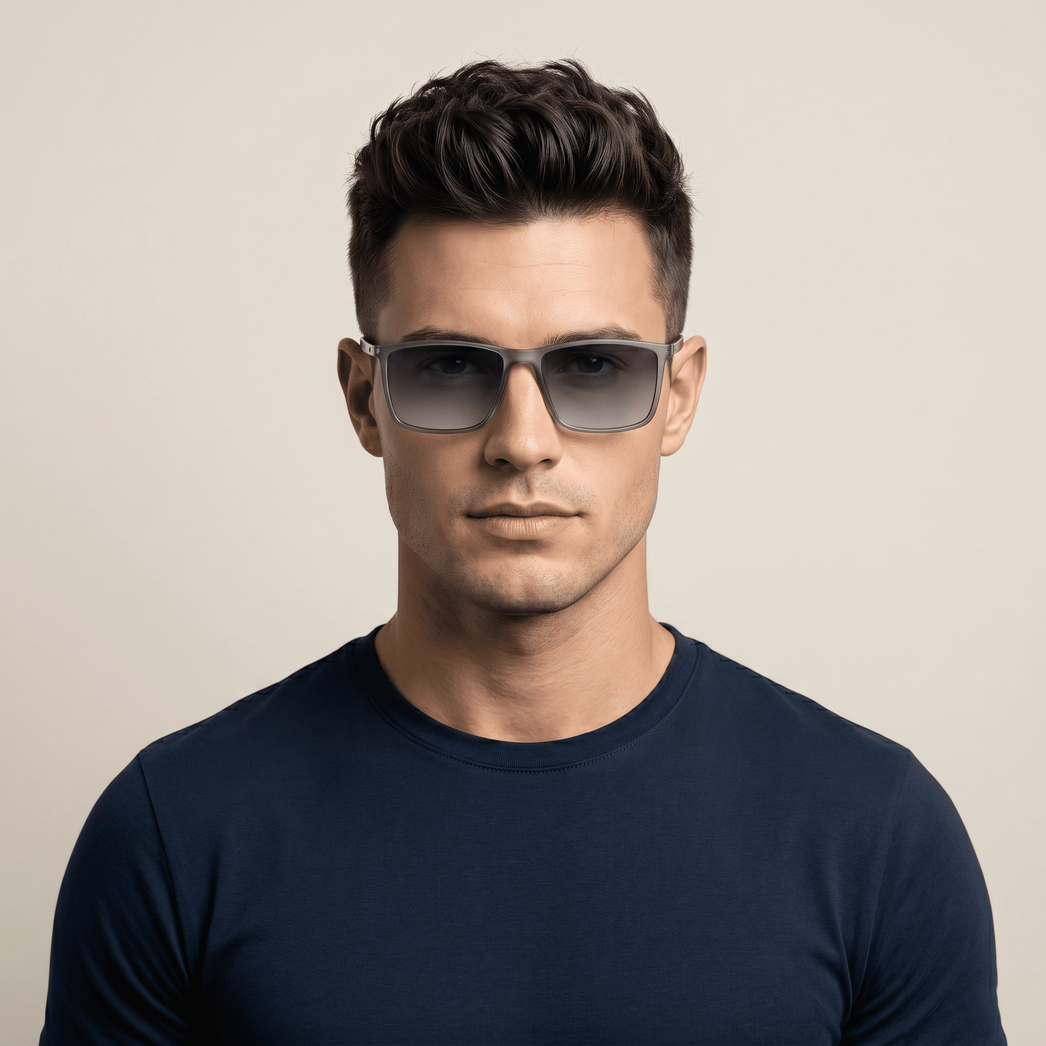 Grey Sports Sunglasses for Men