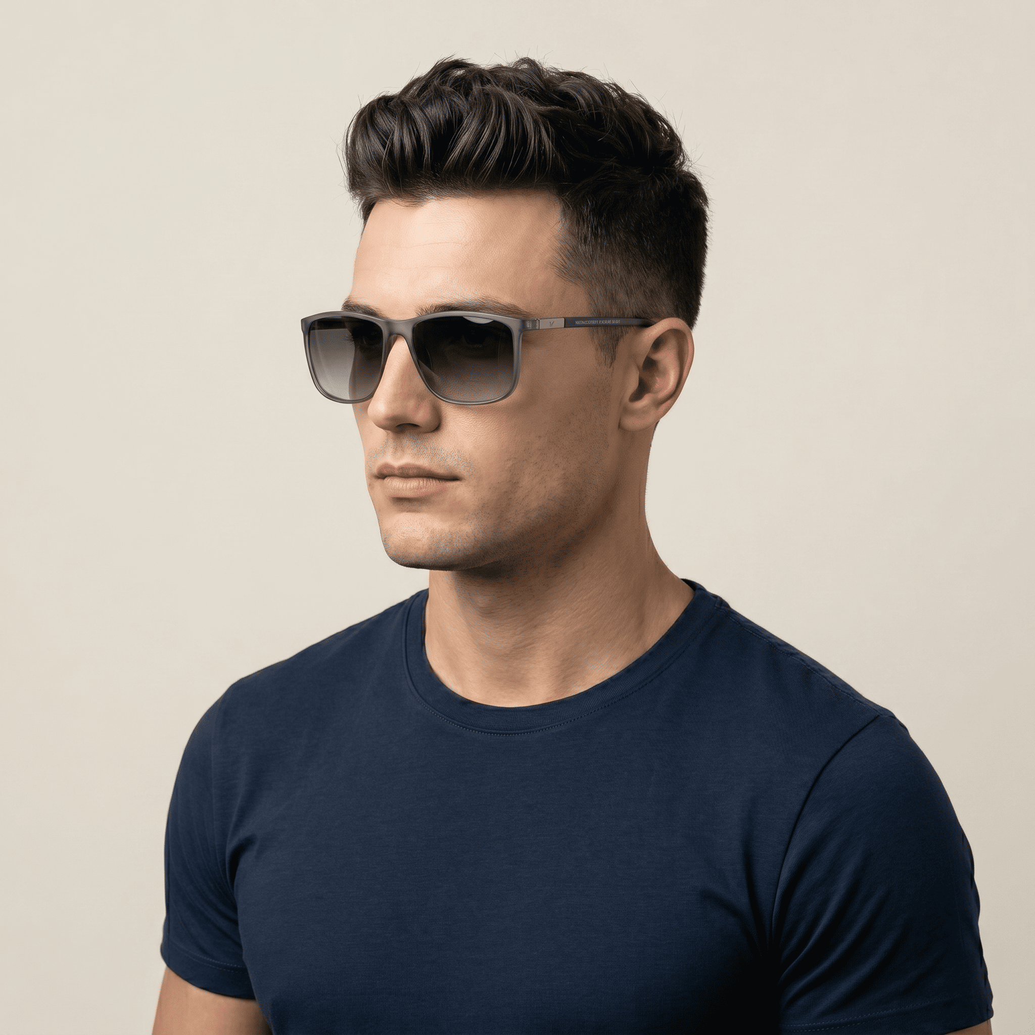 Grey Sports Sunglasses for Men