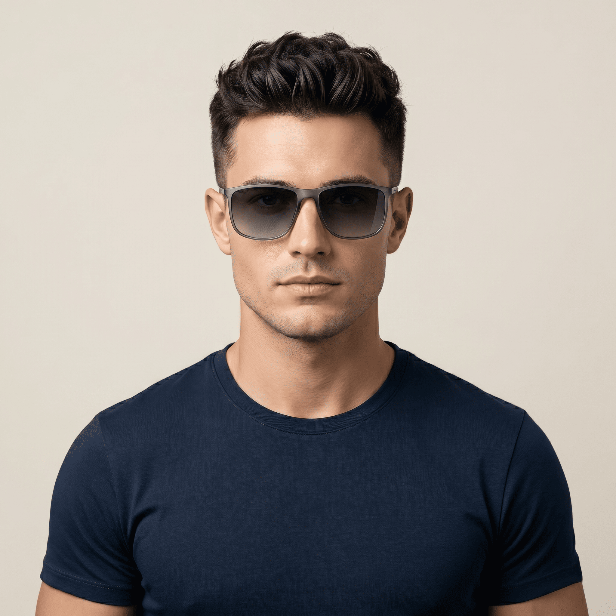 Grey Sports Sunglasses for Men