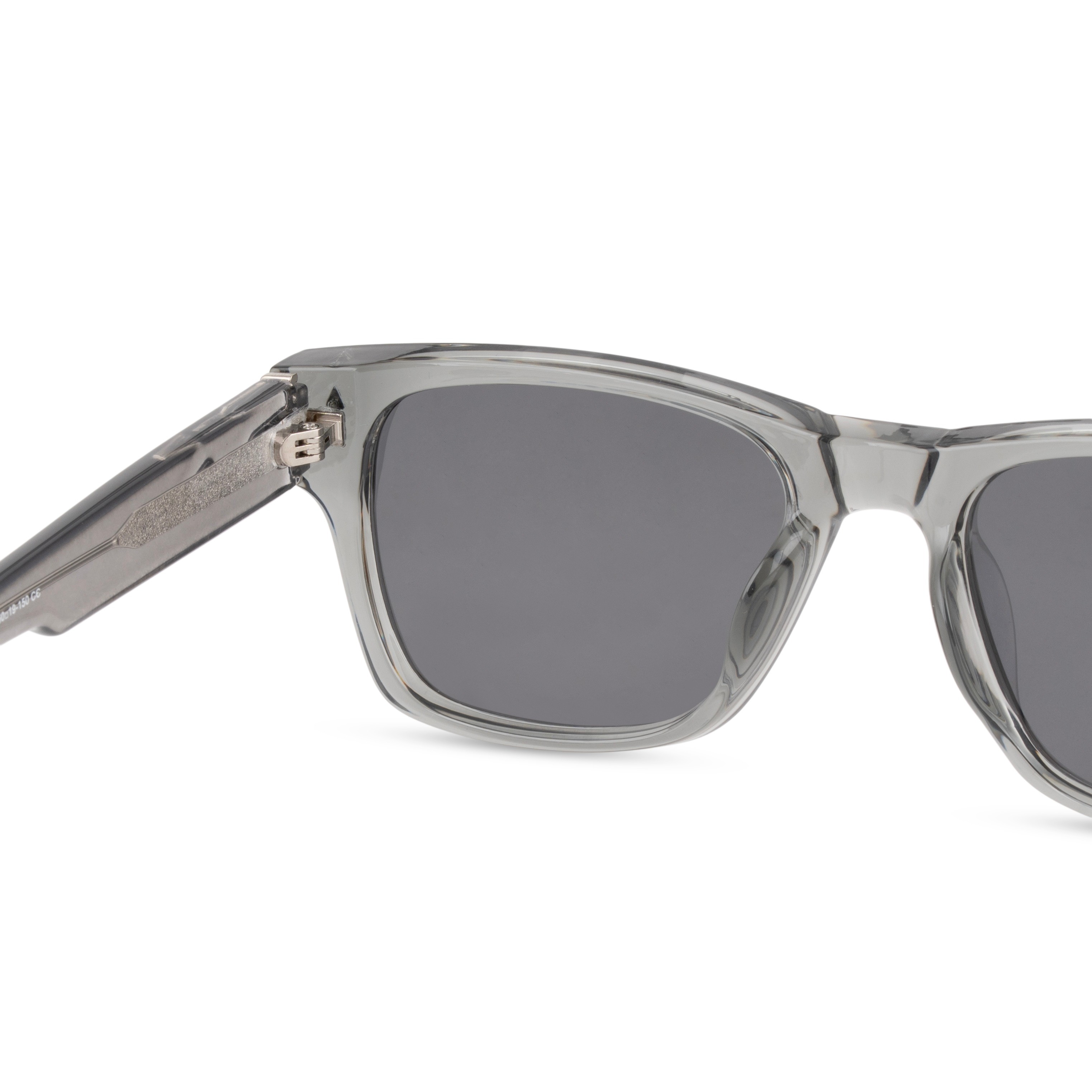 Grey Rectangle Sunglasses for Unisex