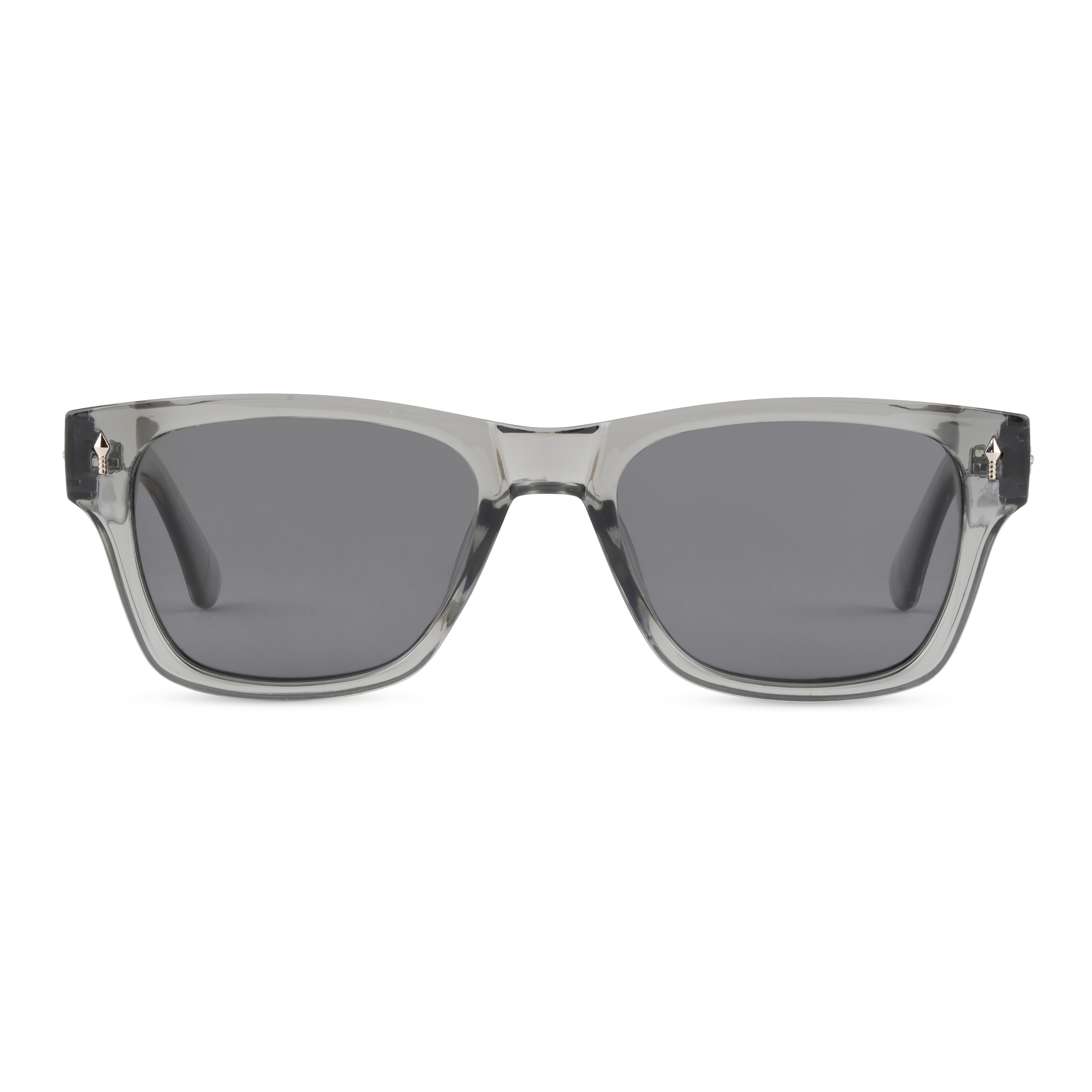 Grey Rectangle Sunglasses for Unisex