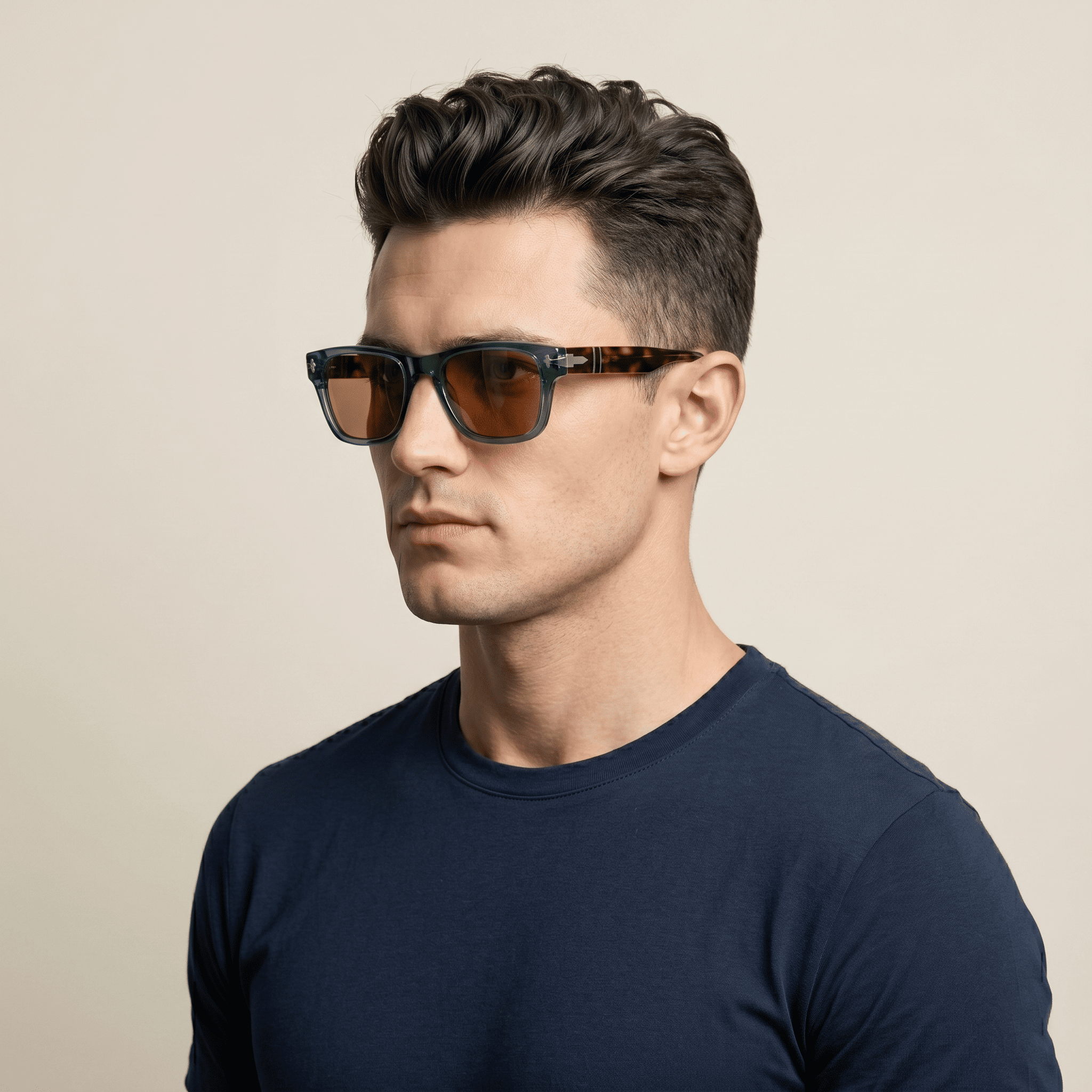Green Wayfarer Sunglasses for Unisex
