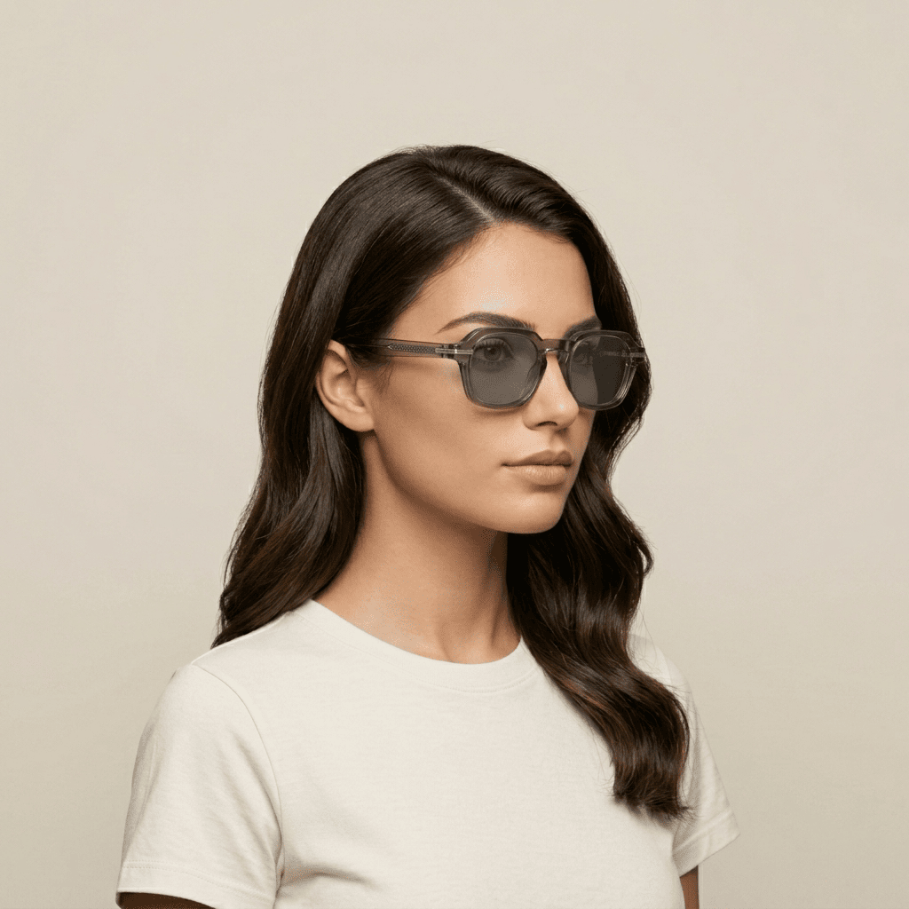 Grey Cat Eye Sunglasses for Women