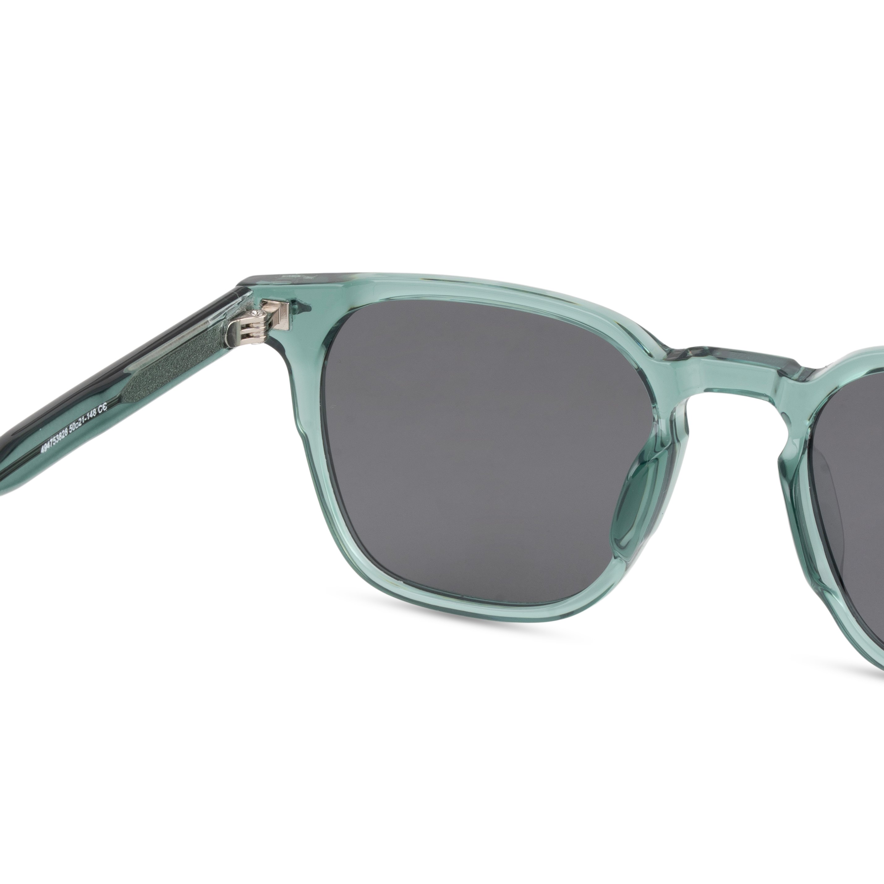 Green Hexagonal Sunglasses for Men