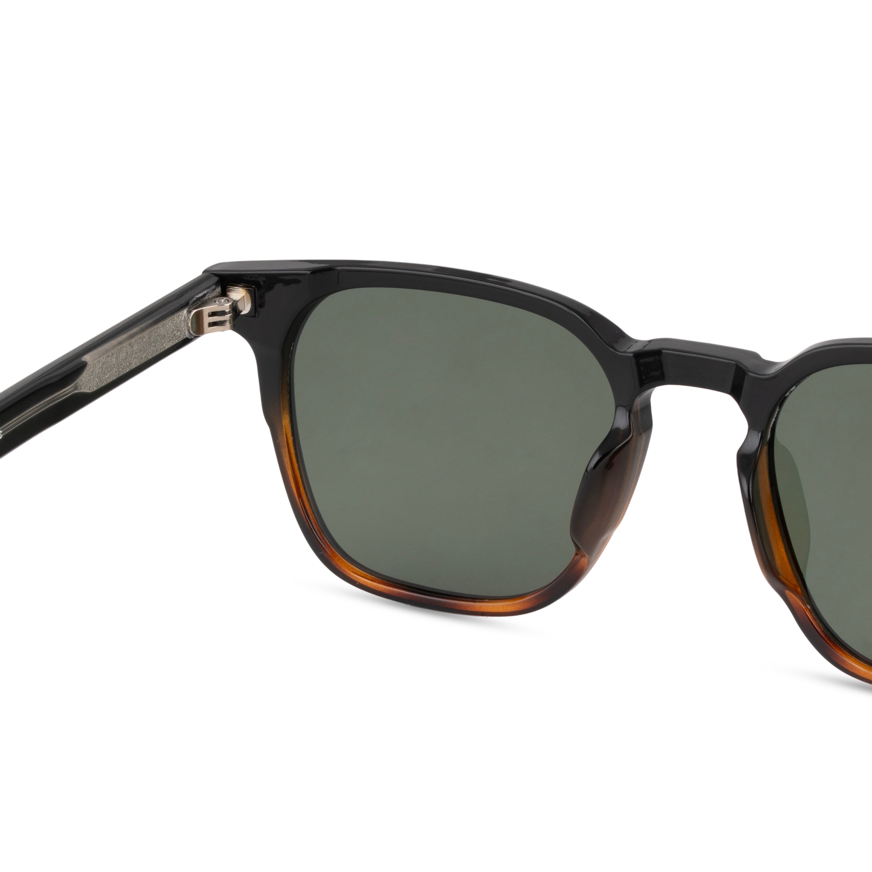 Black Rectangle Sunglasses for Men