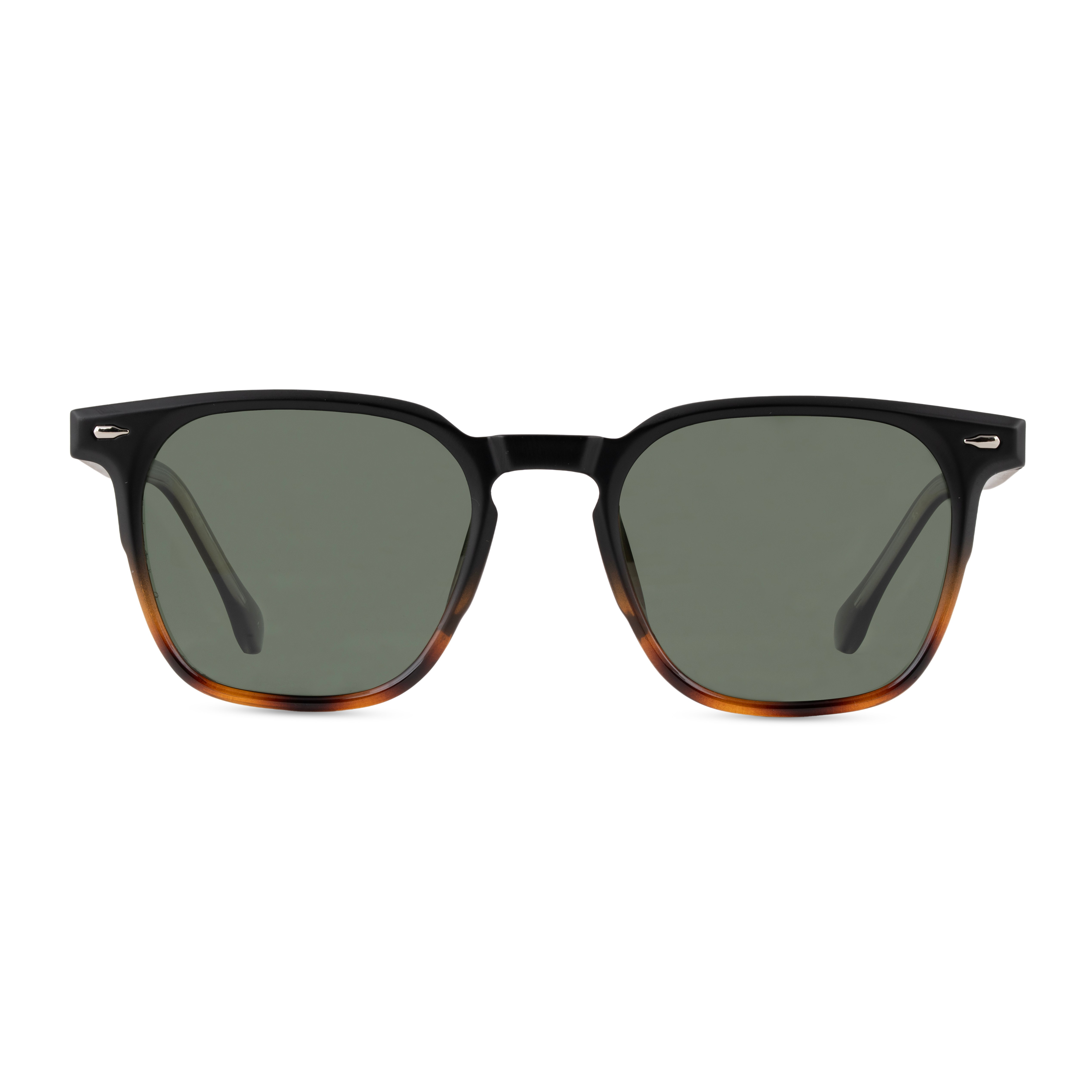 Black Rectangle Sunglasses for Men