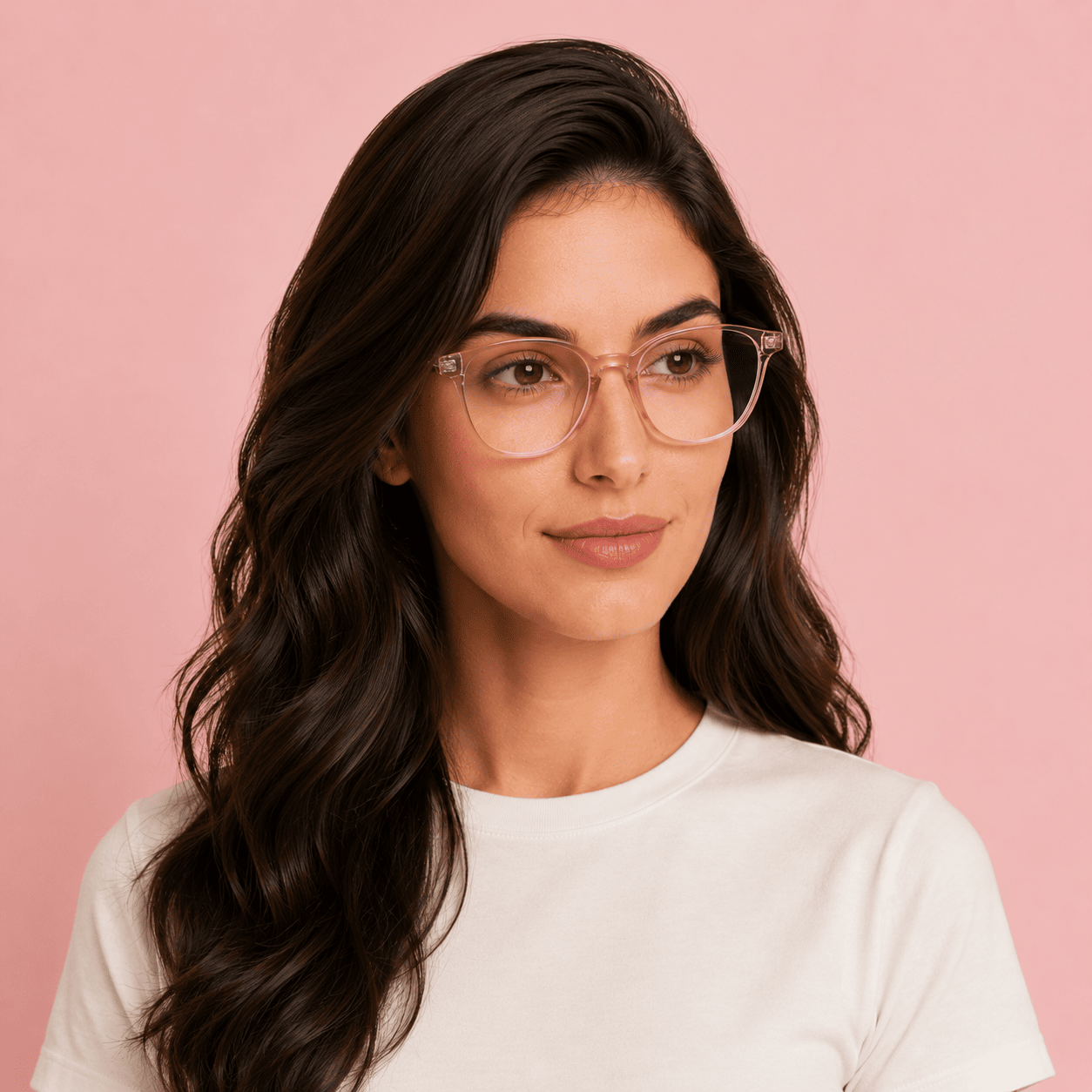 Pink Rectangle Frames for Women