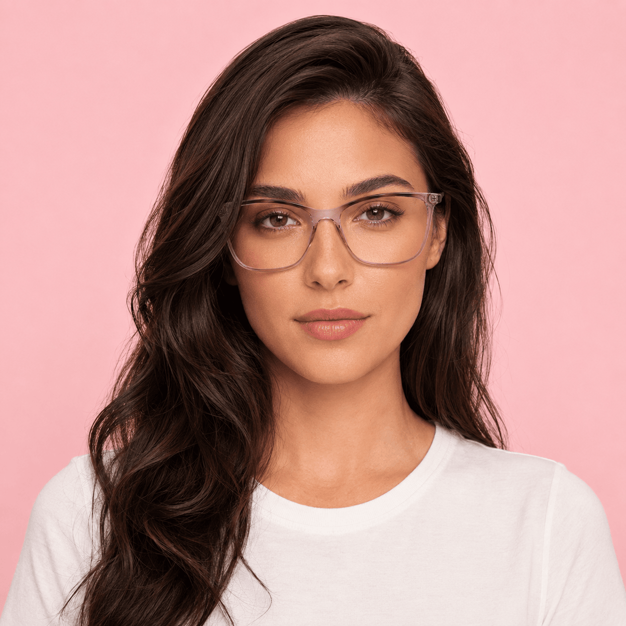 Pink Cat Eye Frames for Women