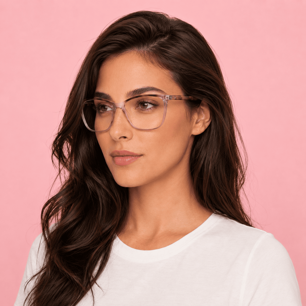 Pink Cat Eye Frames for Women