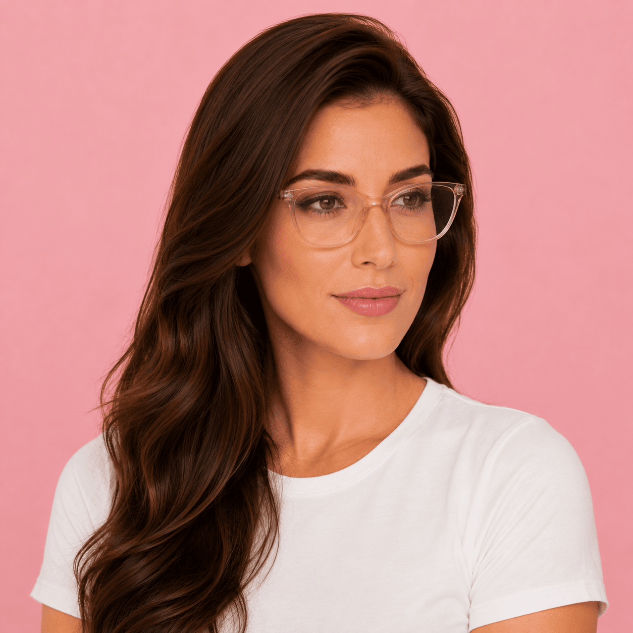 Brown Cat Eye Frames for Women