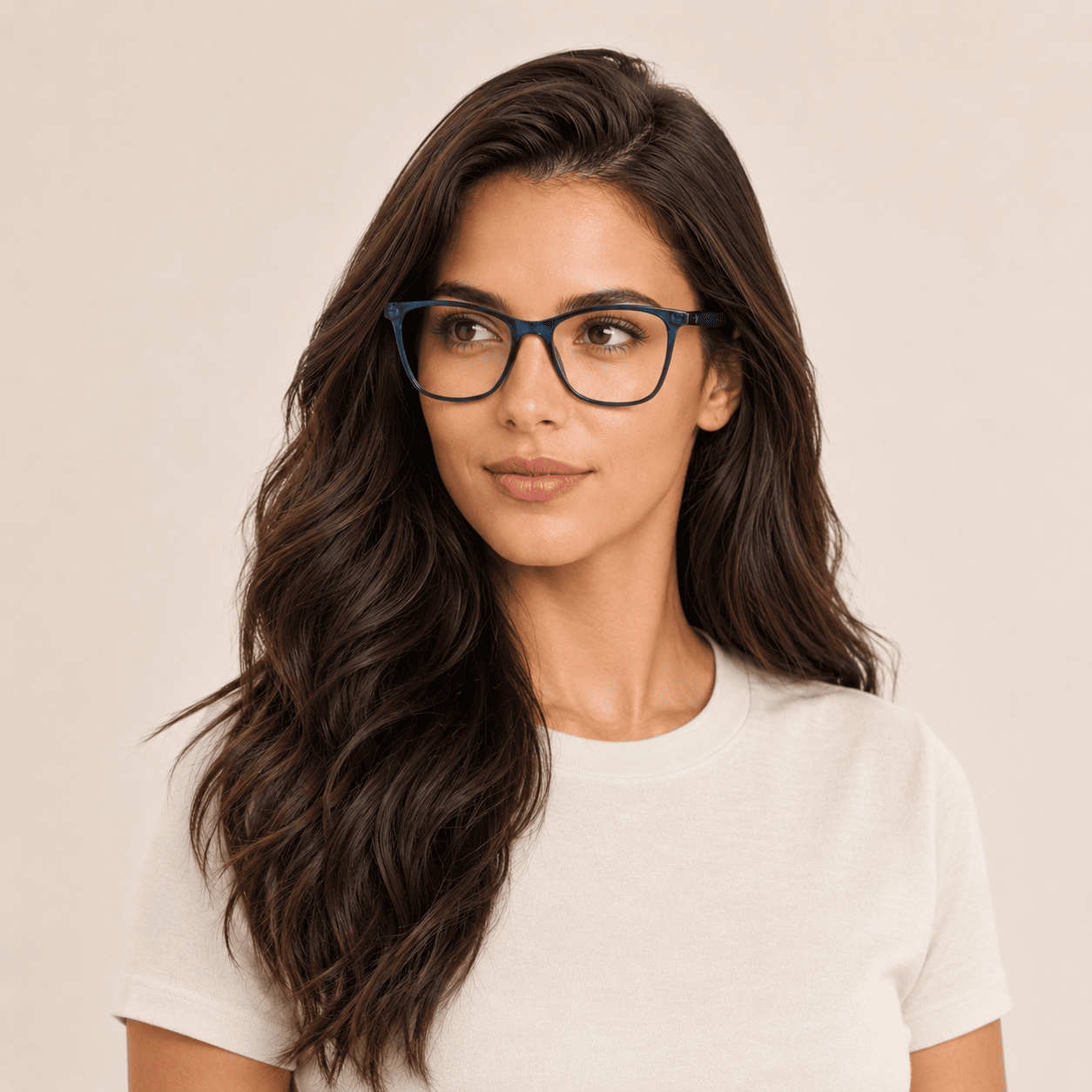Blue Cat Eye Frames for Women