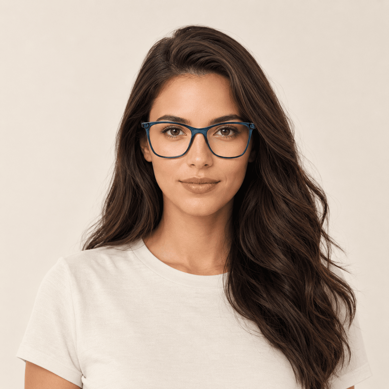 Blue Cat Eye Frames for Women