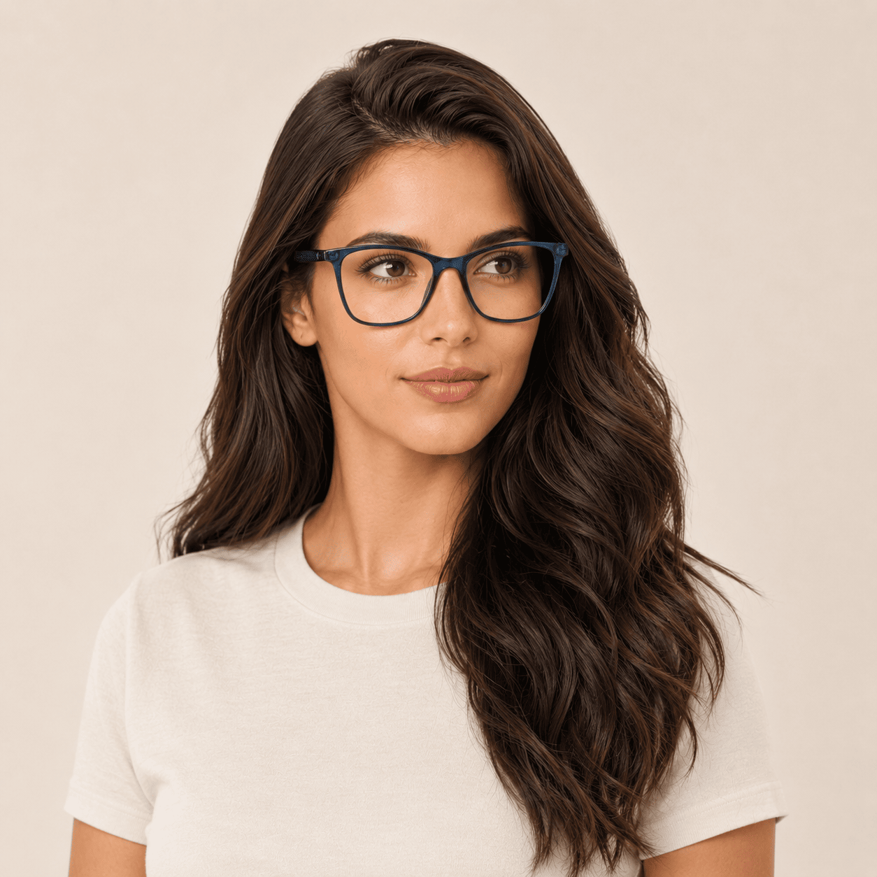 Blue Cat Eye Frames for Women