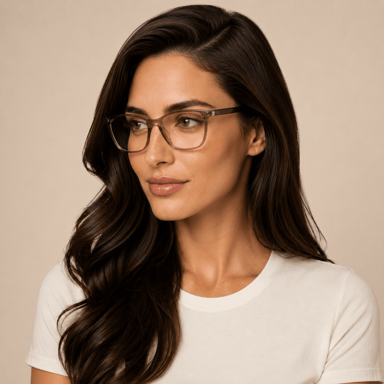 Purple Cat Eye Frames for Women