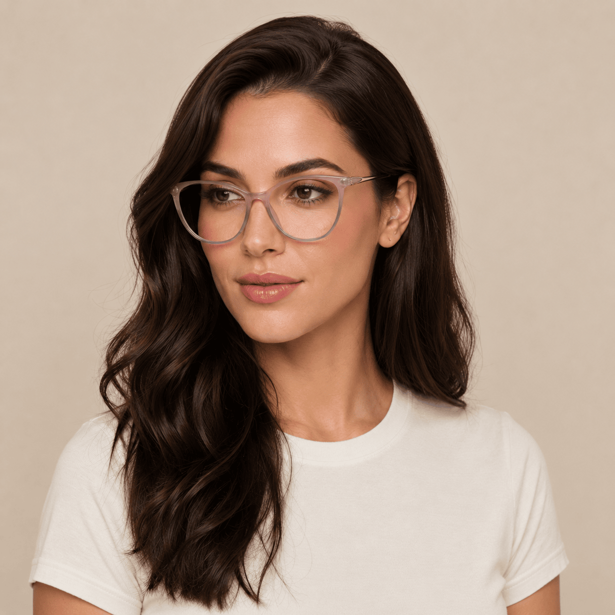 Grey Cat Eye Frames for Women