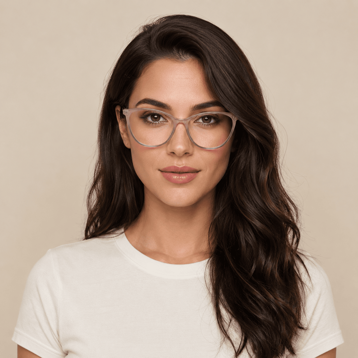 Grey Cat Eye Frames for Women