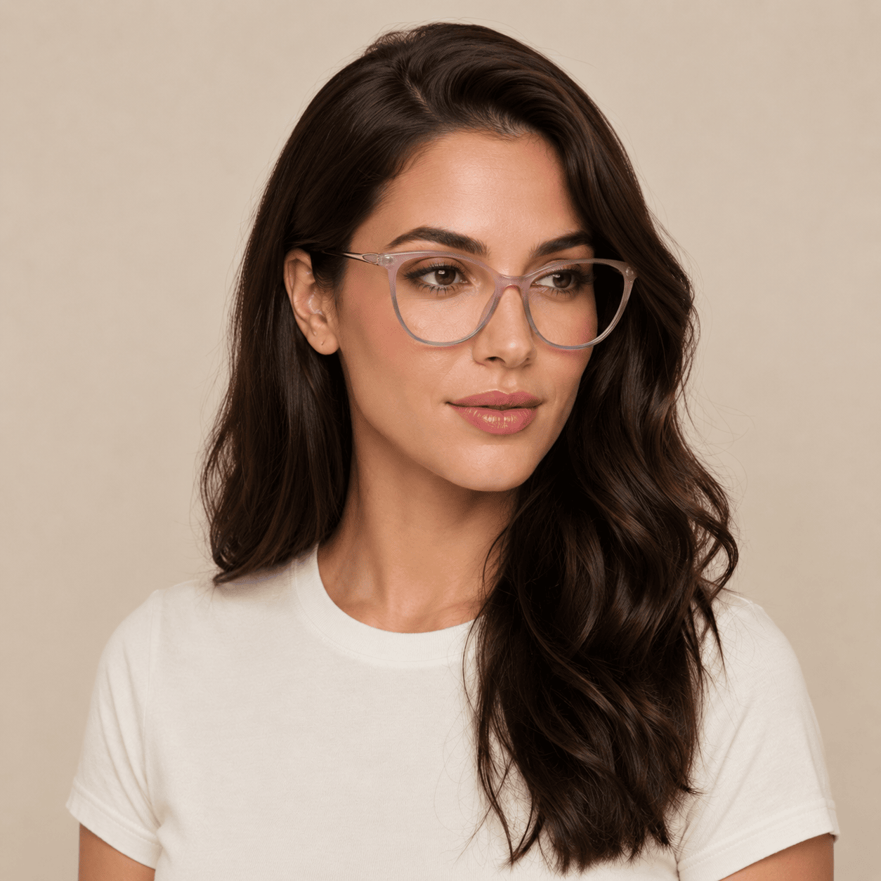 Grey Cat Eye Frames for Women