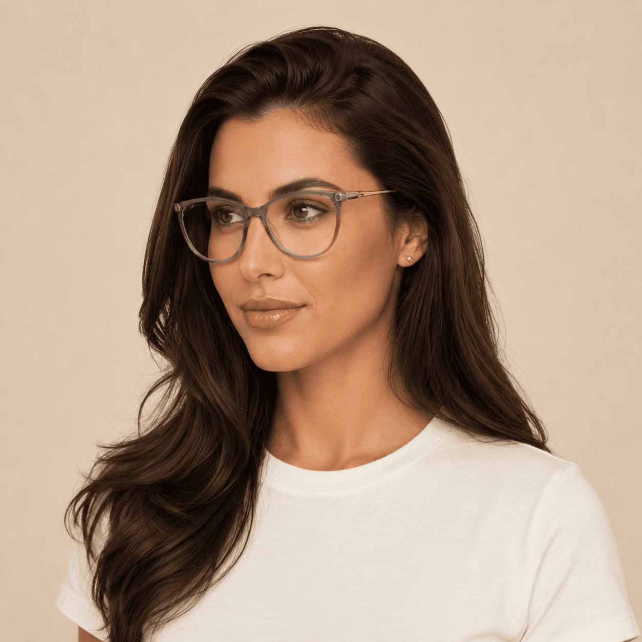 Blue Cat Eye Frames for Women