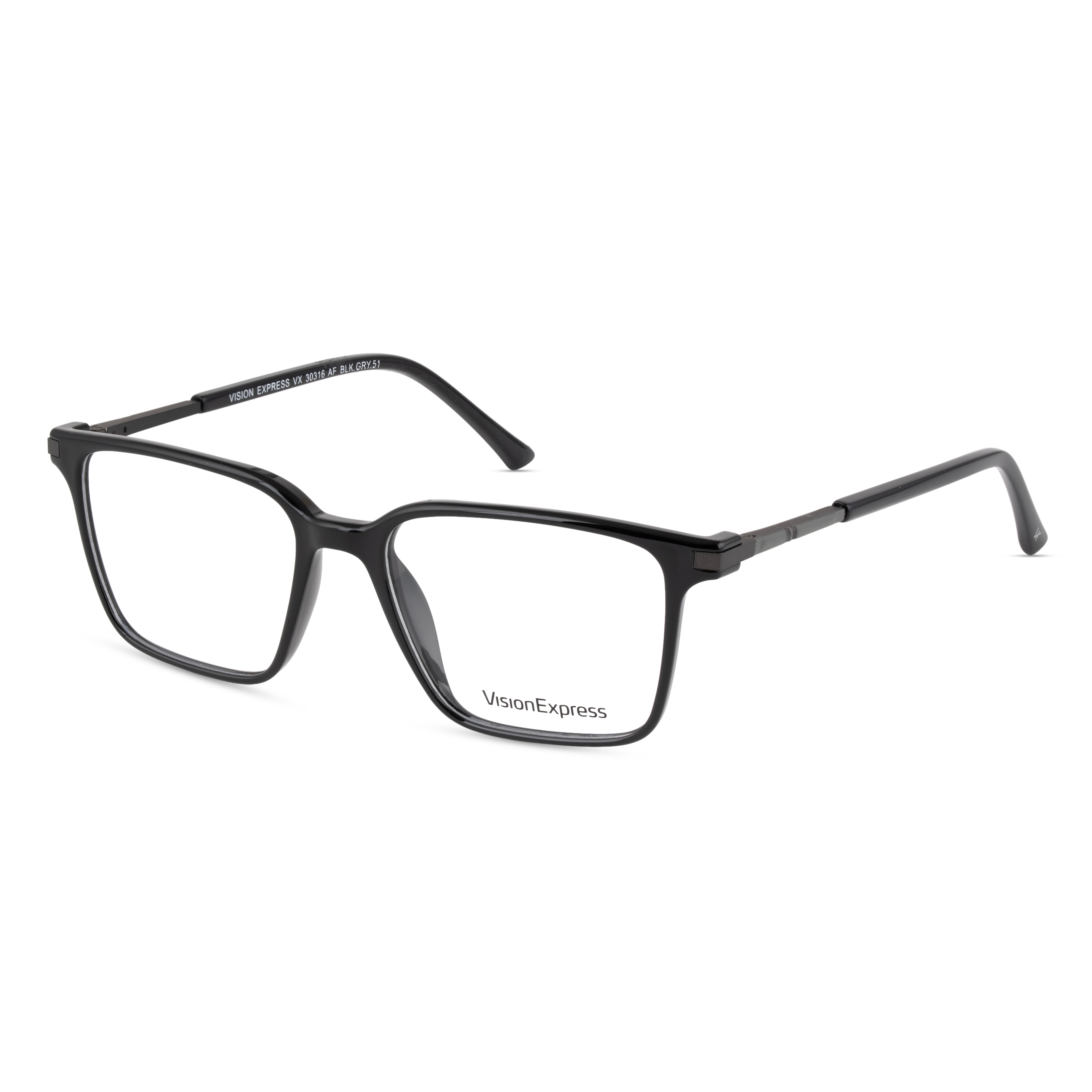 Black Rectangle Frames for Men