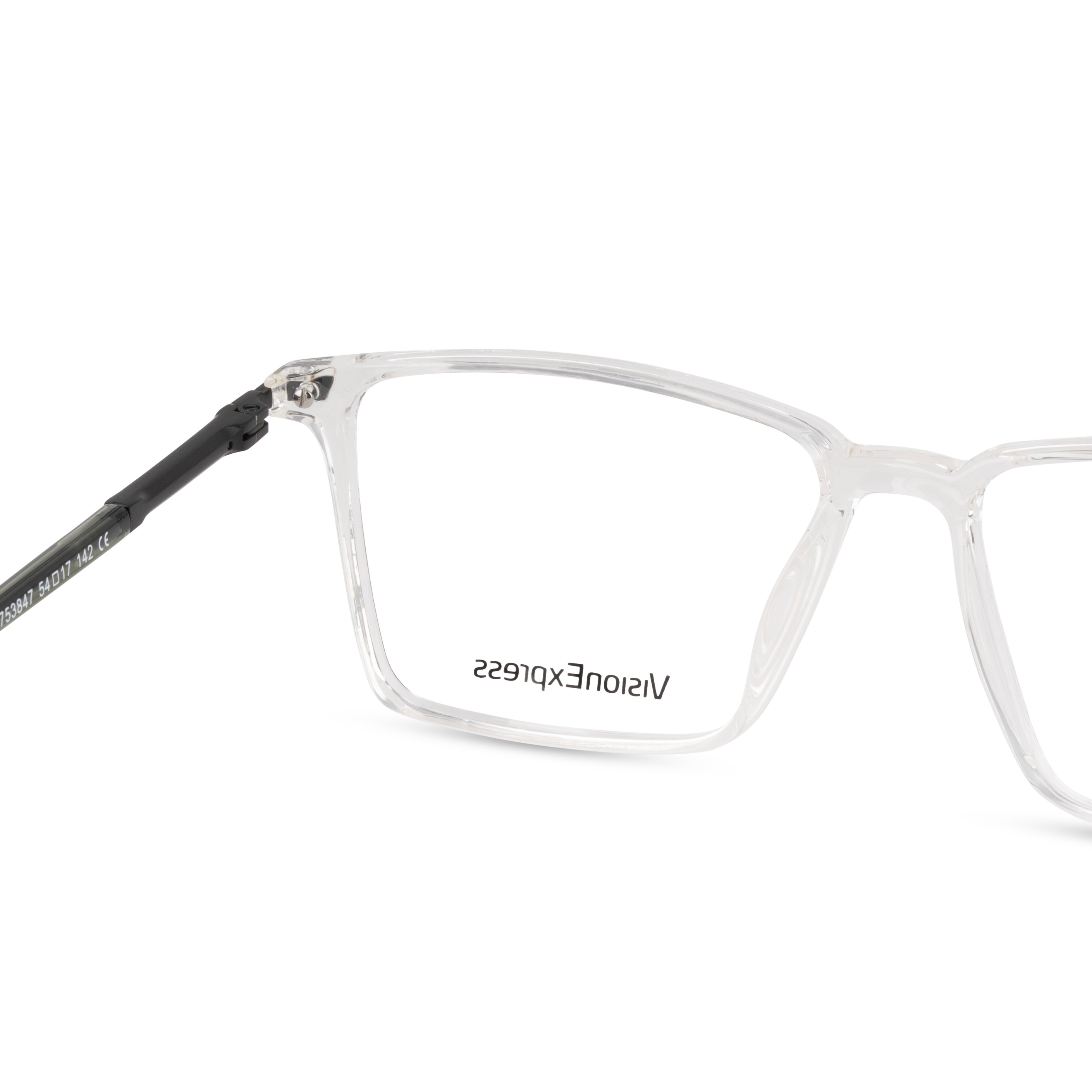 Transparent Rectangle Frames for Men